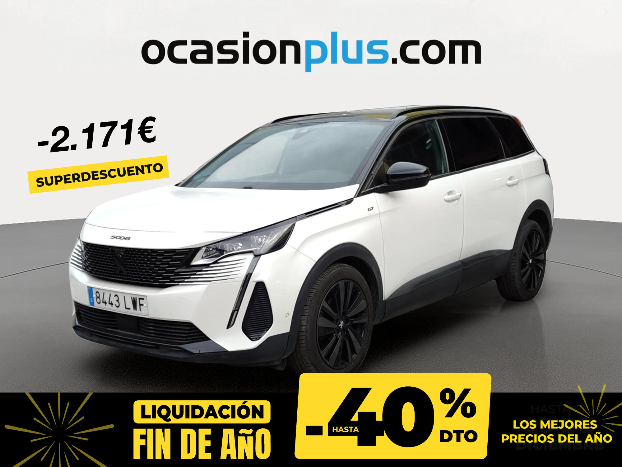 PEUGEOT 5008 (BlueHDi 180 S&S GT EAT8 132 kW (180 CV)) en Madrid
