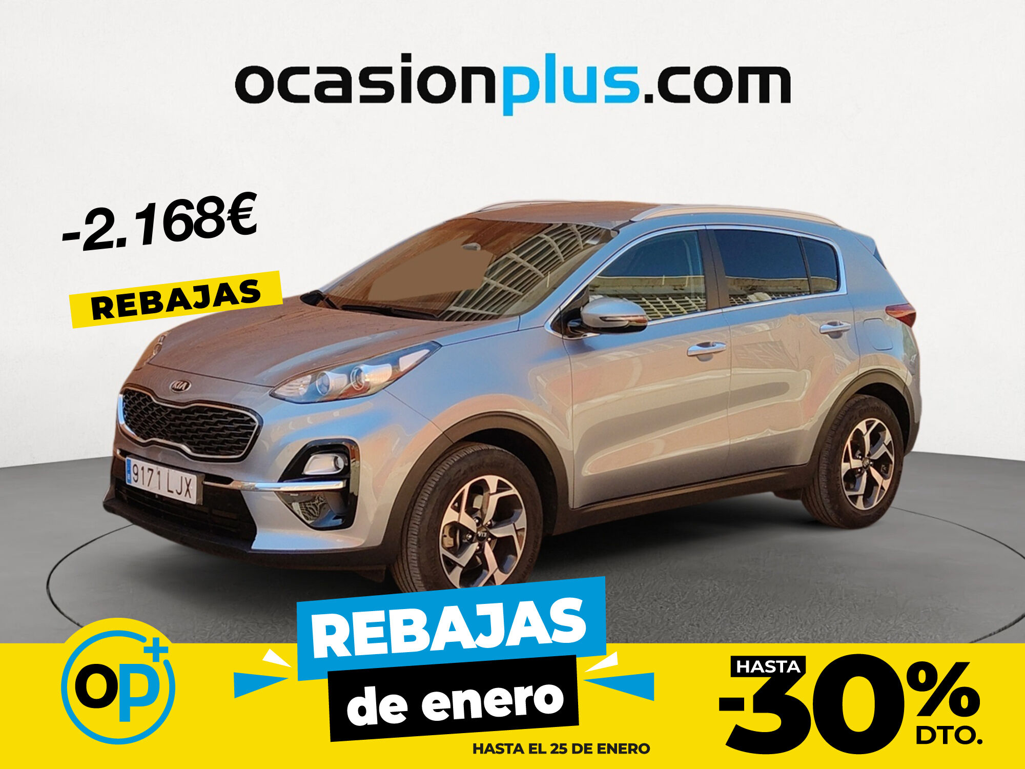 KIA Sportage (1.6 GDi Drive 4x2 97 kW (132 CV)) en Madrid