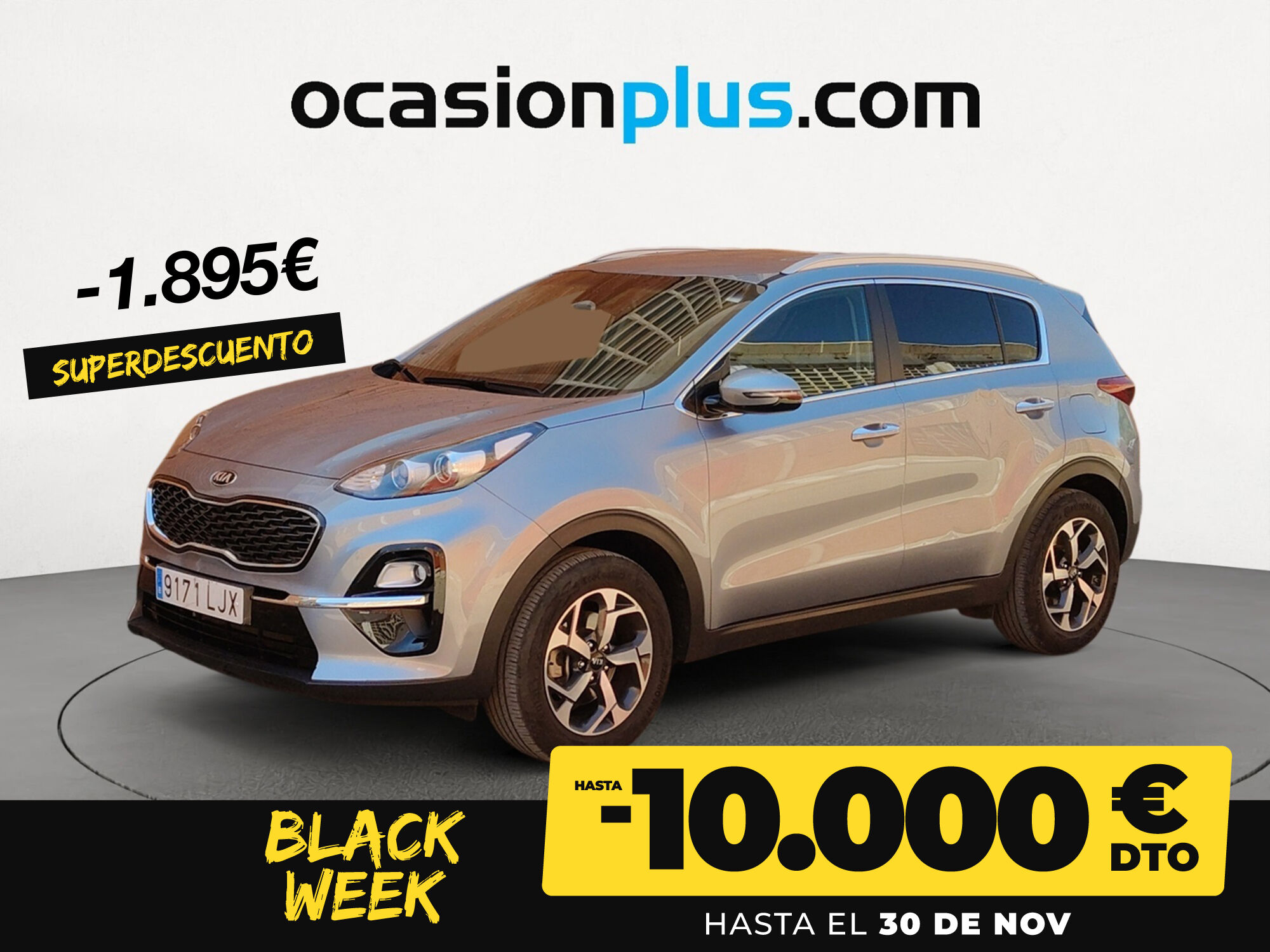 KIA Sportage (1.6 GDi Drive 4x2 97 kW (132 CV)) en Madrid