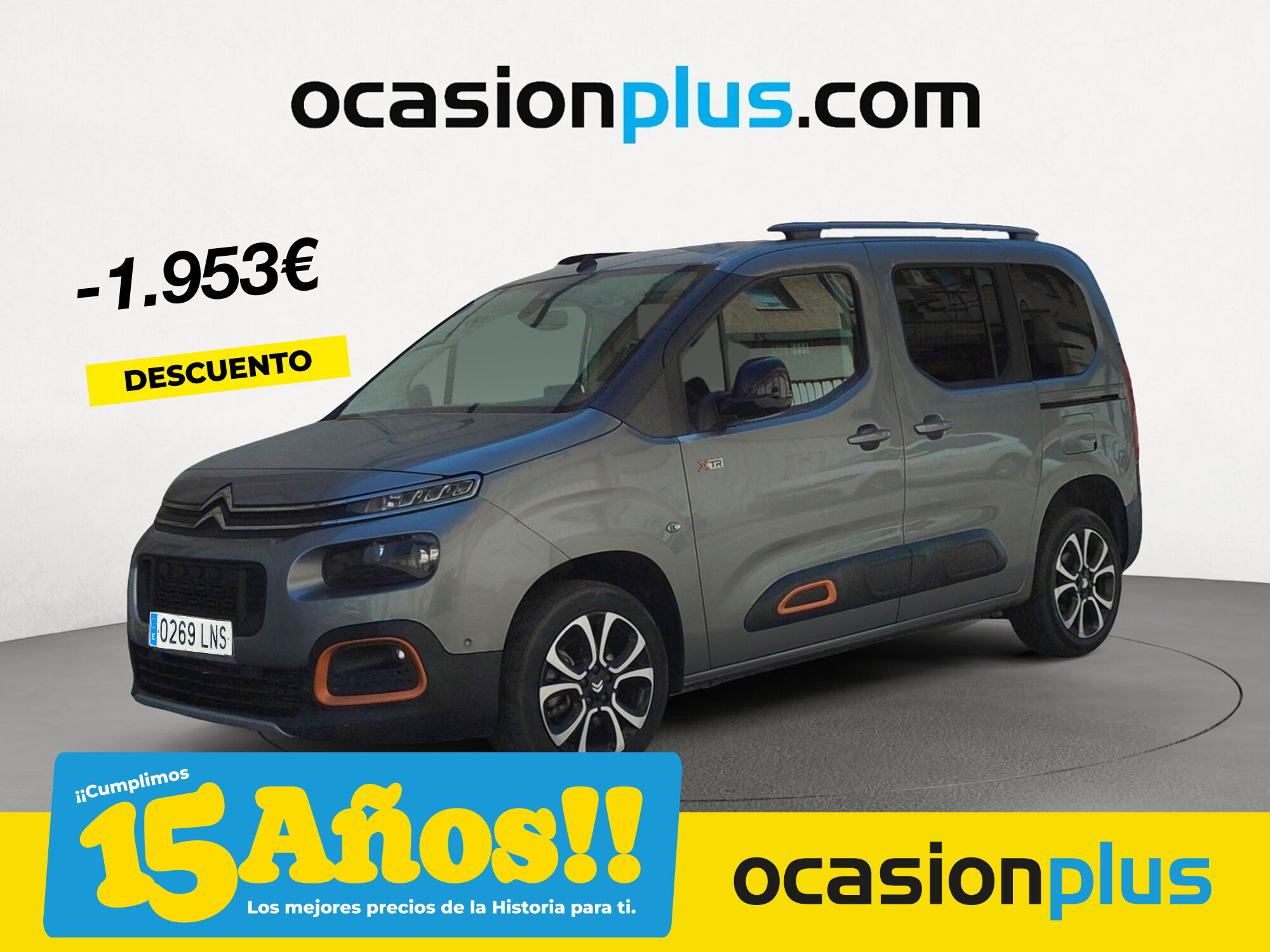 CITROEN Berlingo (BlueHDi 100 S&S Talla M Shine 75 kW (102 CV)) en Madrid