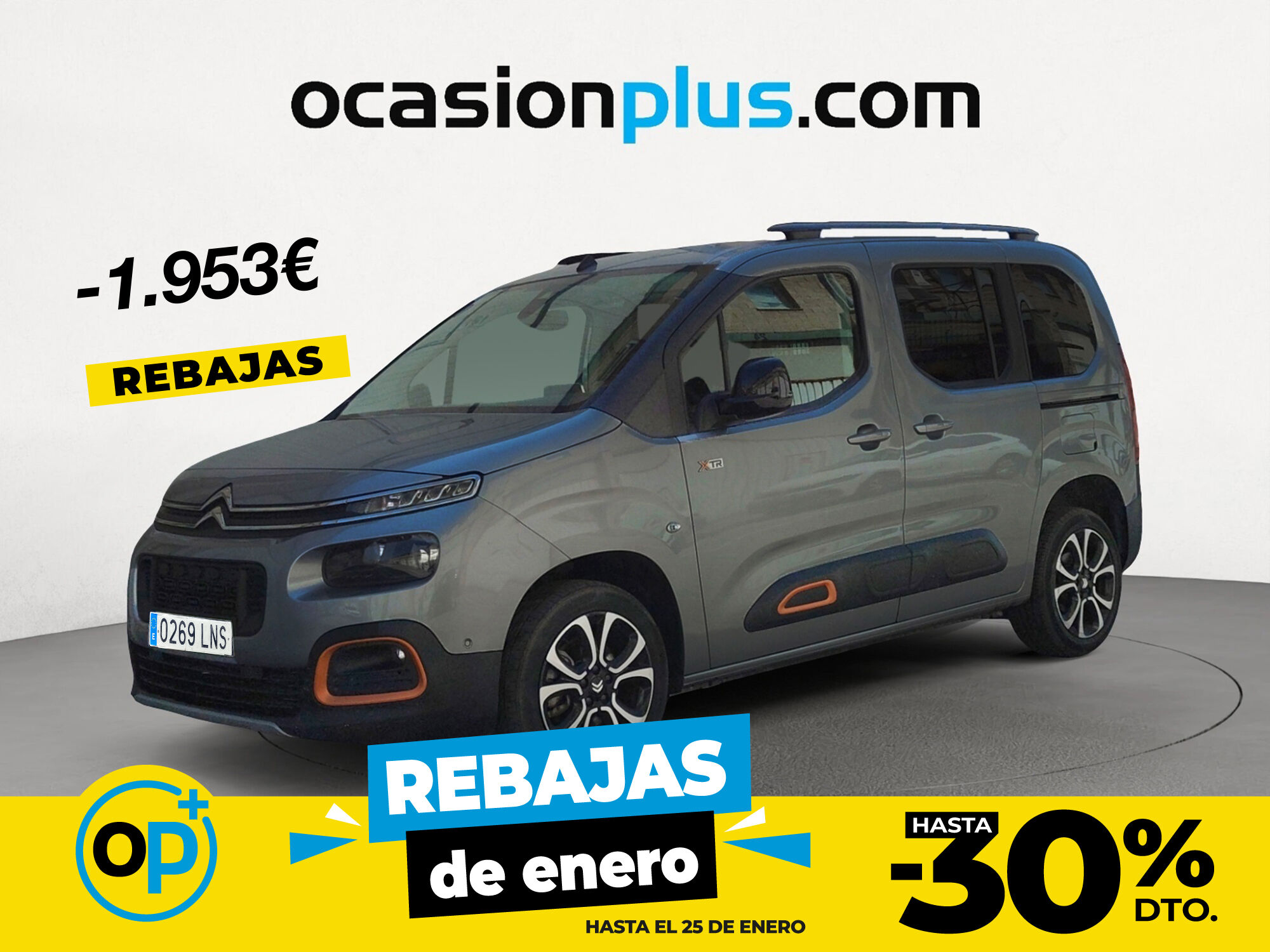 CITROEN Berlingo (BlueHDi 100 S&S Talla M Shine 75 kW (102 CV)) en Madrid