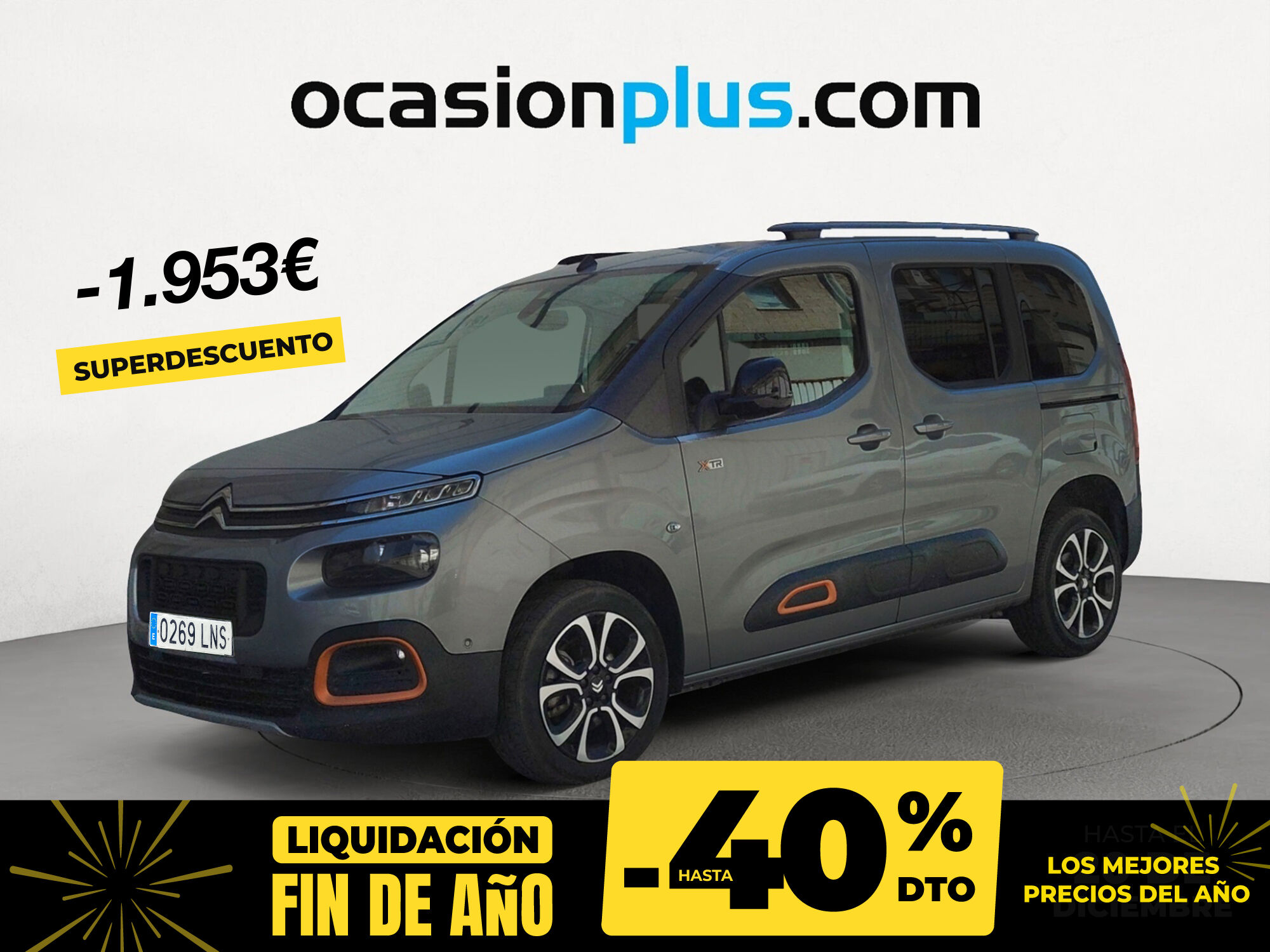 CITROEN Berlingo (BlueHDi 100 S&S Talla M Shine 75 kW (102 CV)) en Madrid