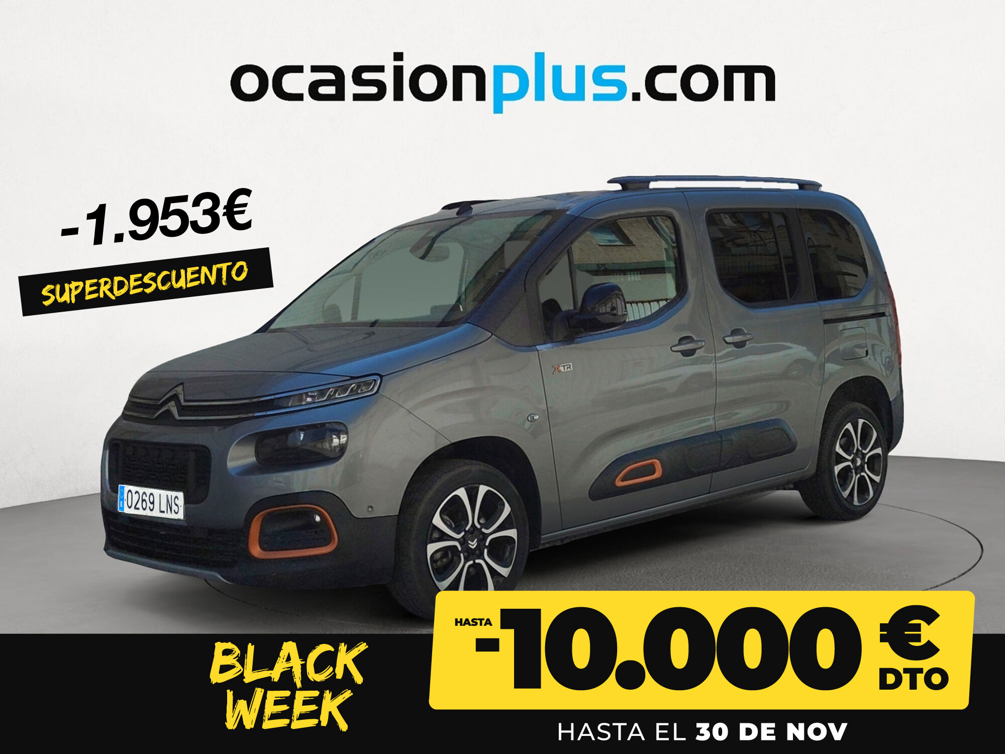 CITROEN Berlingo (BlueHDi 100 S&S Talla M Shine 75 kW (102 CV)) en Madrid