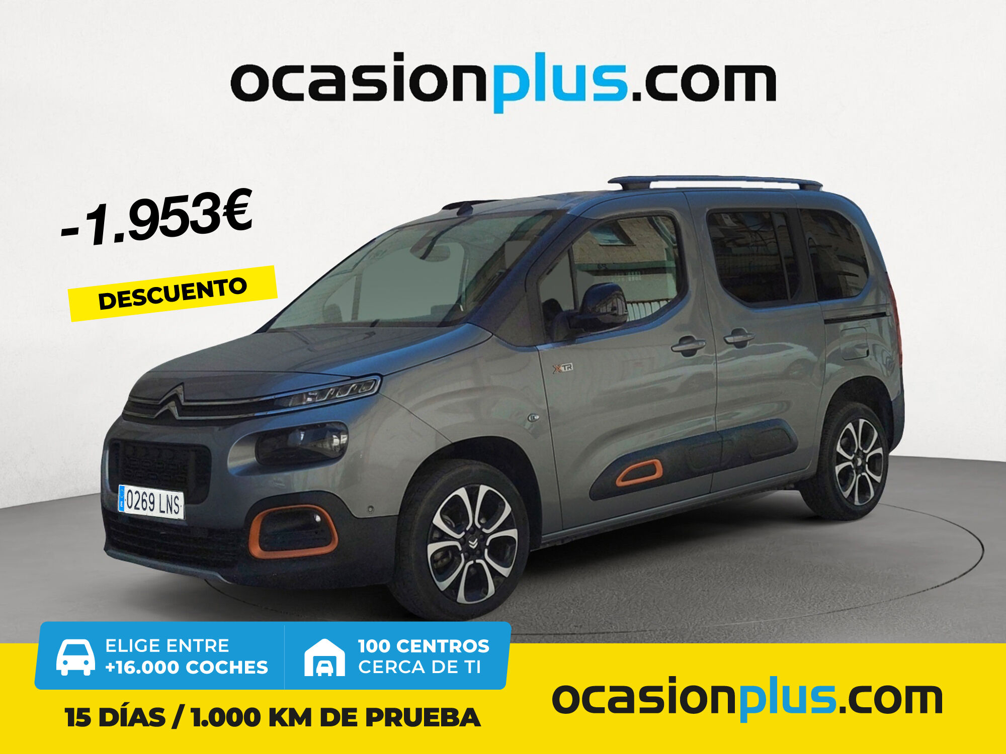 CITROEN Berlingo (BlueHDi 100 S&S Talla M Shine 75 kW (102 CV)) en Madrid