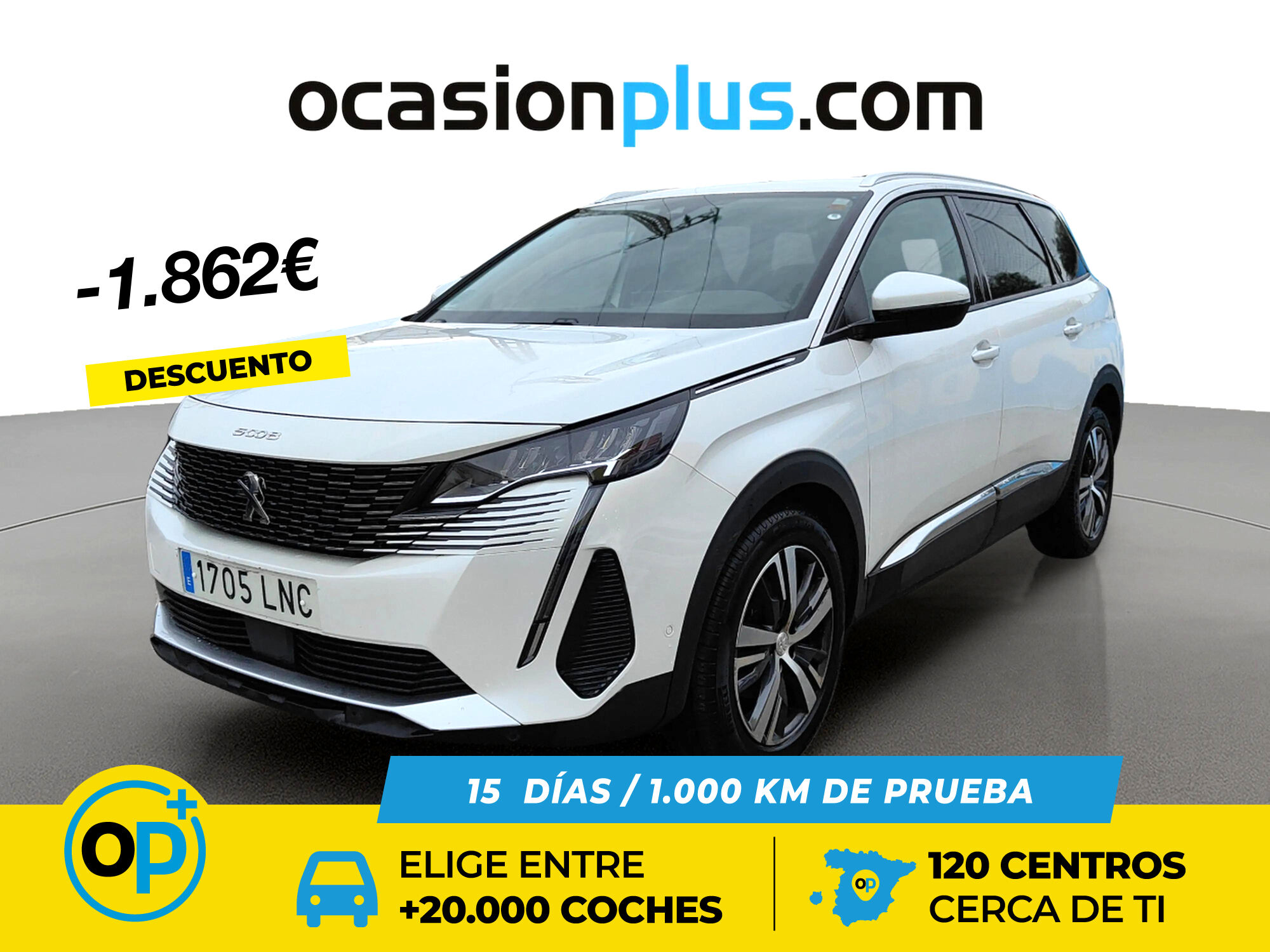 PEUGEOT 5008 (PureTech 130 S&S Allure Pack 96 kW (130 CV)) en Madrid