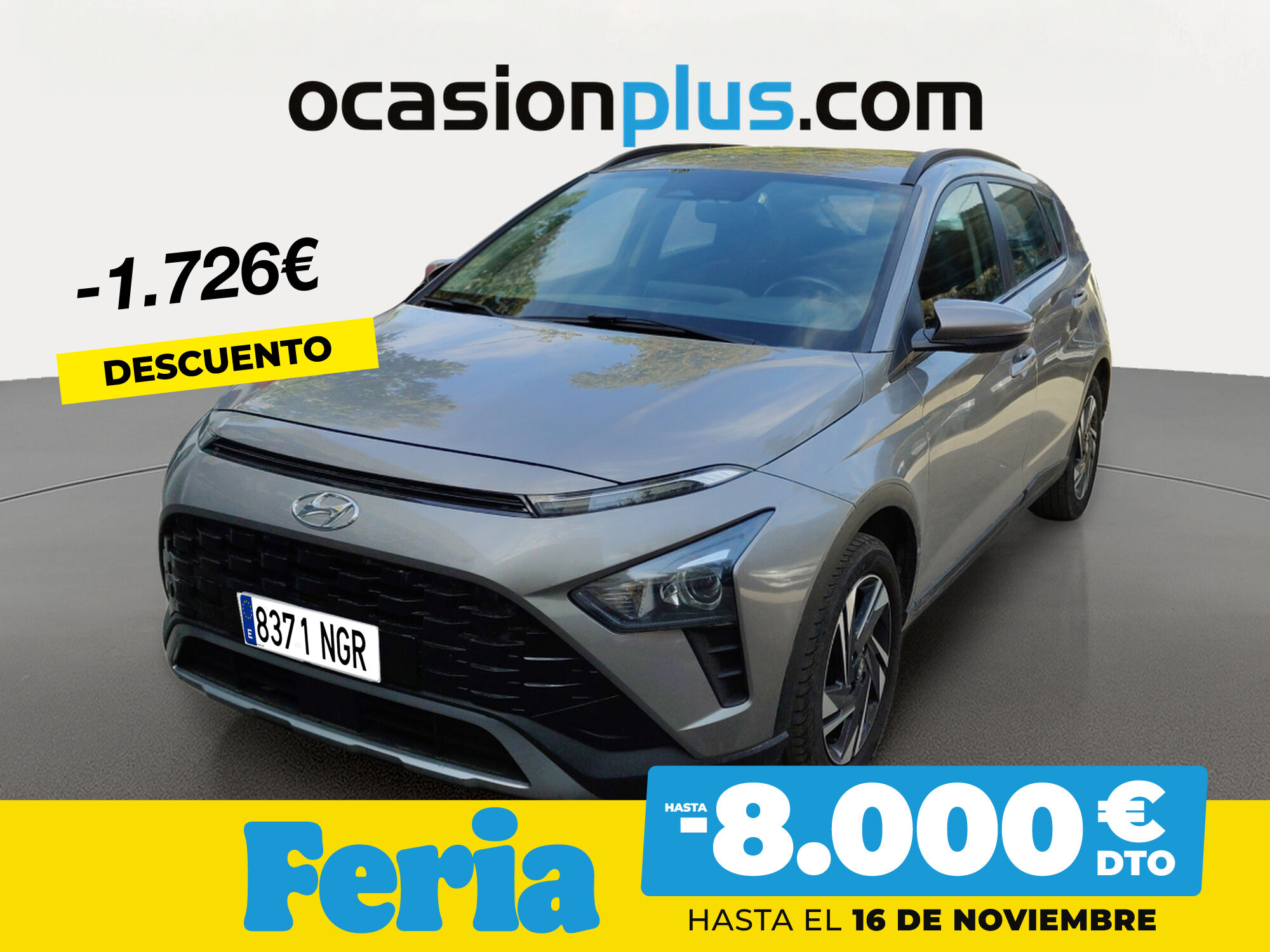 HYUNDAI Bayon (1.2 MPI Maxx 62 kW (84 CV)) en Madrid