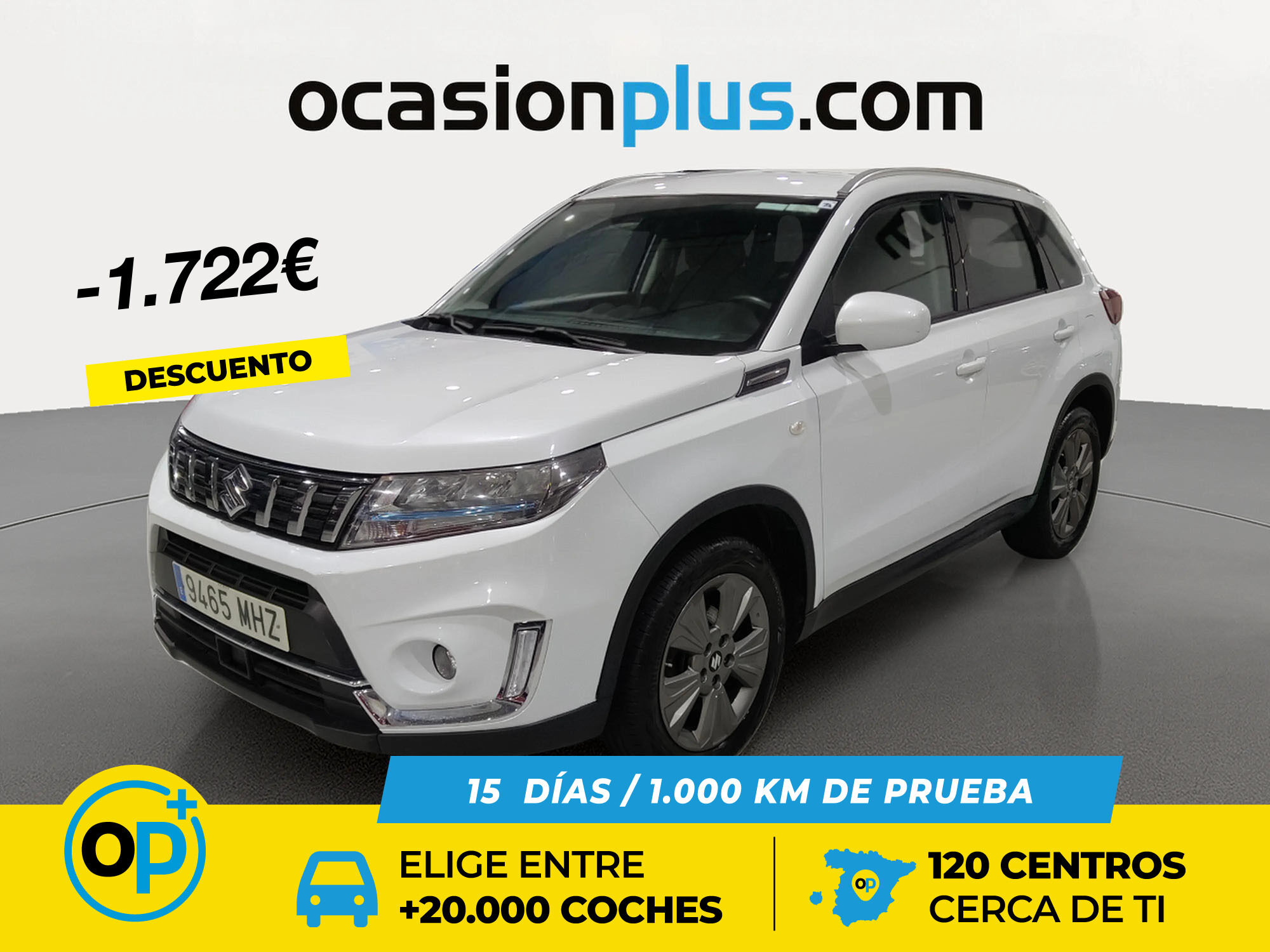 SUZUKI Vitara (1.4 T Mild Hybrid GLE 4WD 95 kW (129 CV)) en Madrid