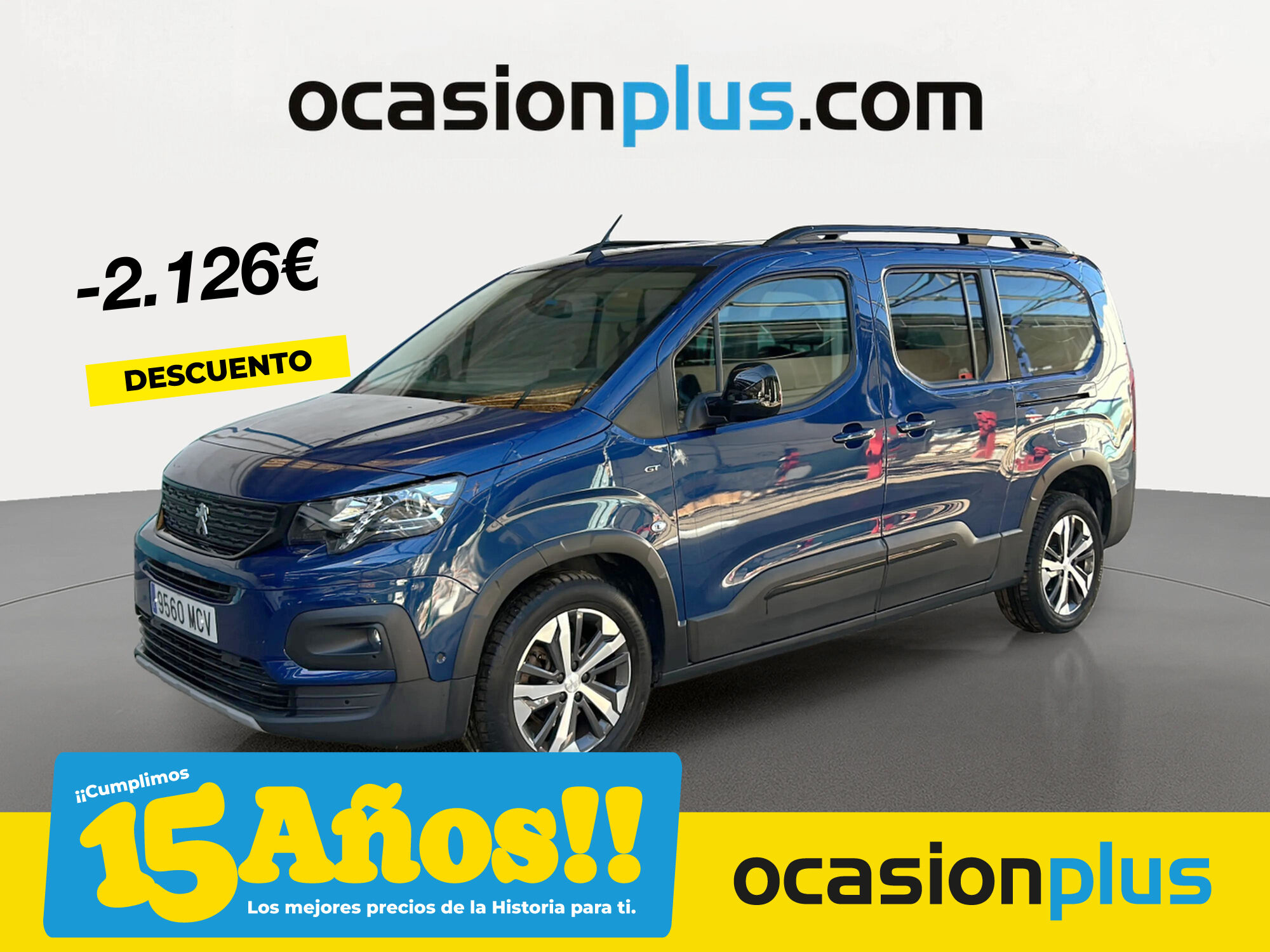PEUGEOT Rifter (BlueHDi 130 GT Long 96 kW (130 CV)) en Madrid