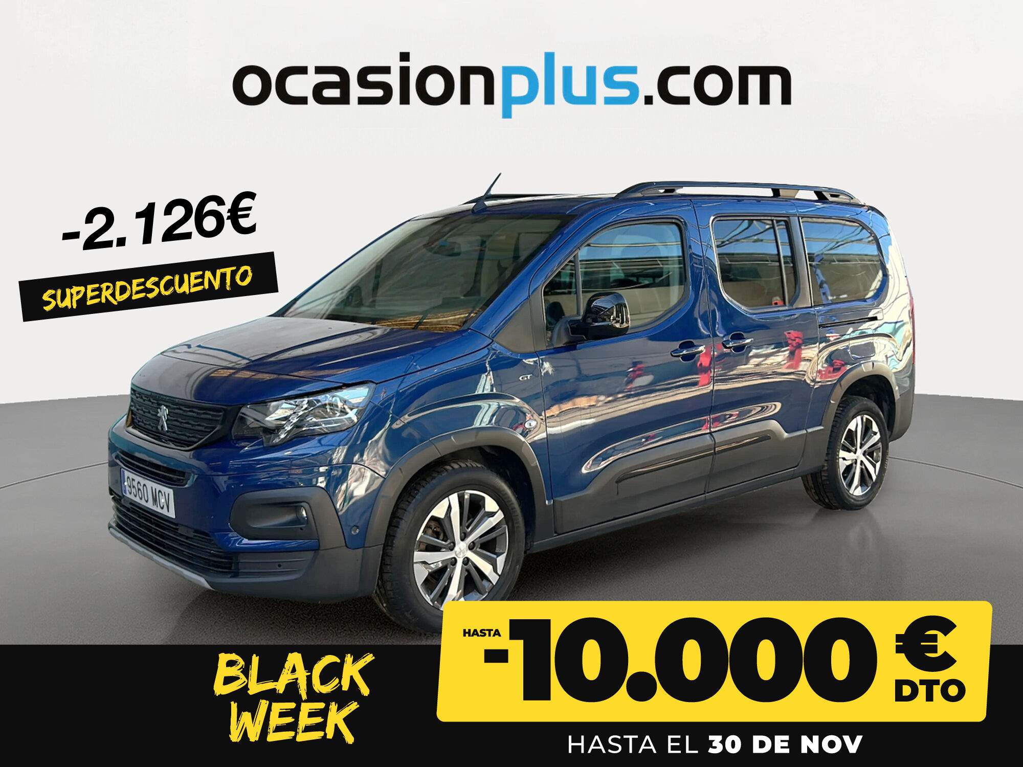 PEUGEOT Rifter (BlueHDi 130 GT Long 96 kW (130 CV)) en Madrid