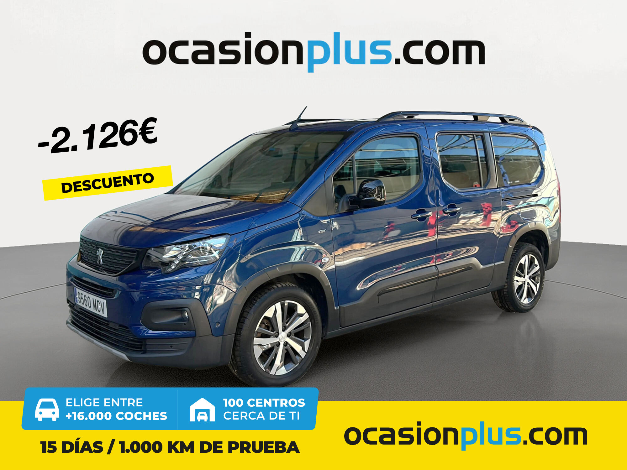 PEUGEOT Rifter (BlueHDi 130 GT Long 96 kW (130 CV)) en Madrid