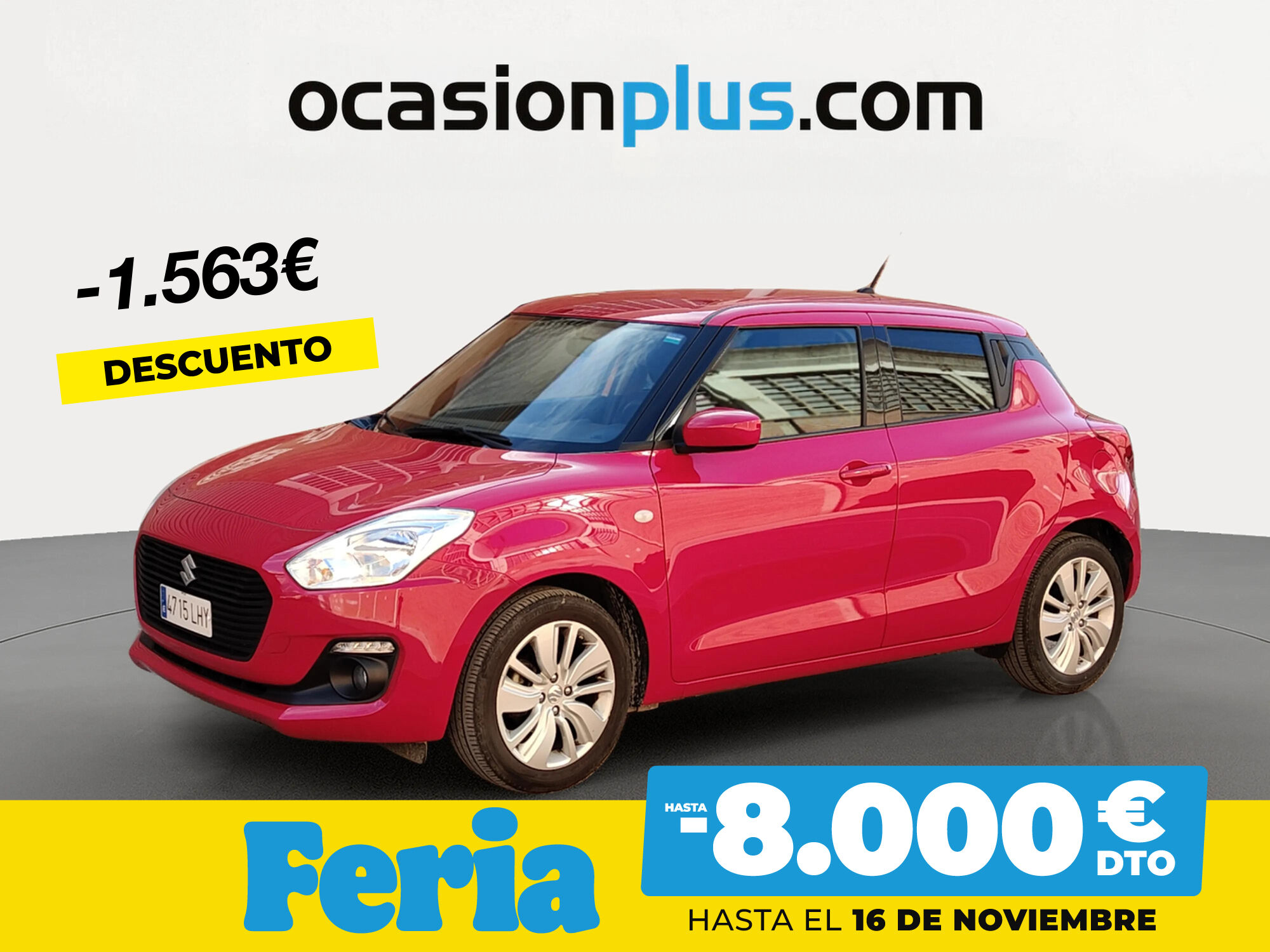 SUZUKI Swift (1.2 GLE Mild Hybrid 66 kW (90 CV)) en Madrid
