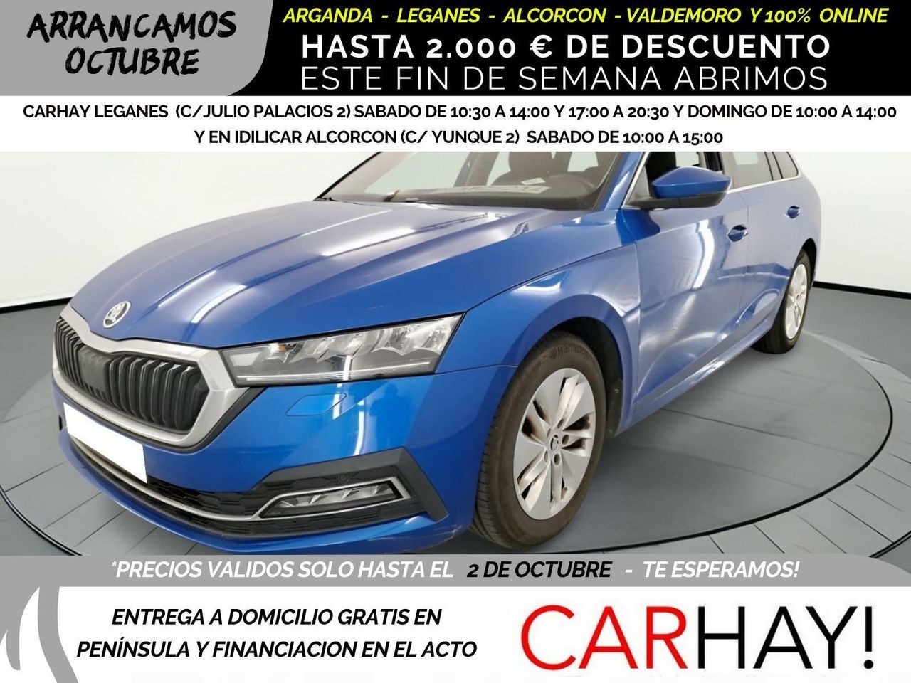 SKODA Octavia (COMBI 1.0 TSI MHEV 81KW DSG AMBITION) en Madrid