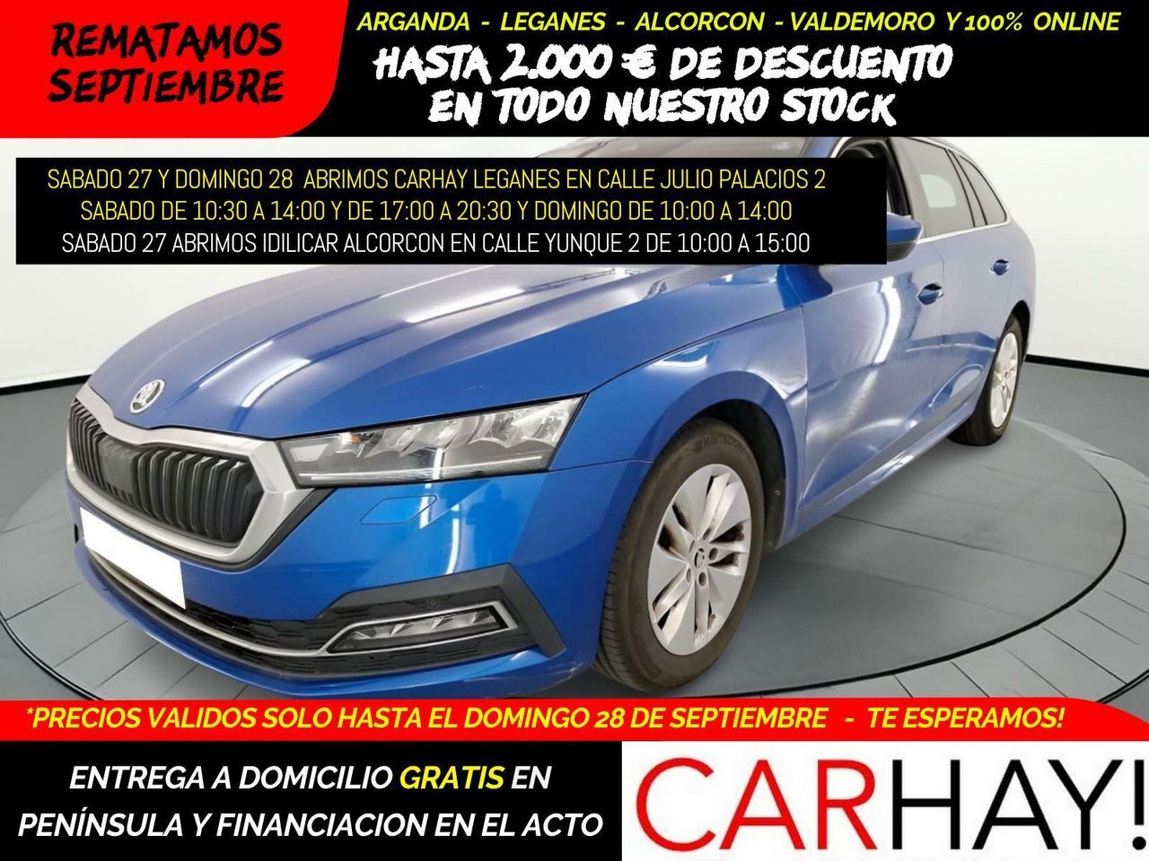 SKODA Octavia (COMBI 1.0 TSI MHEV 81KW DSG AMBITION) en Madrid