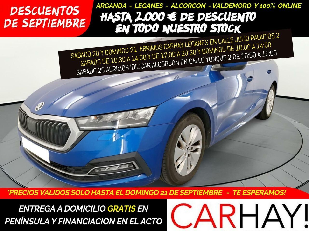 SKODA Octavia (COMBI 1.0 TSI MHEV 81KW DSG AMBITION) en Madrid