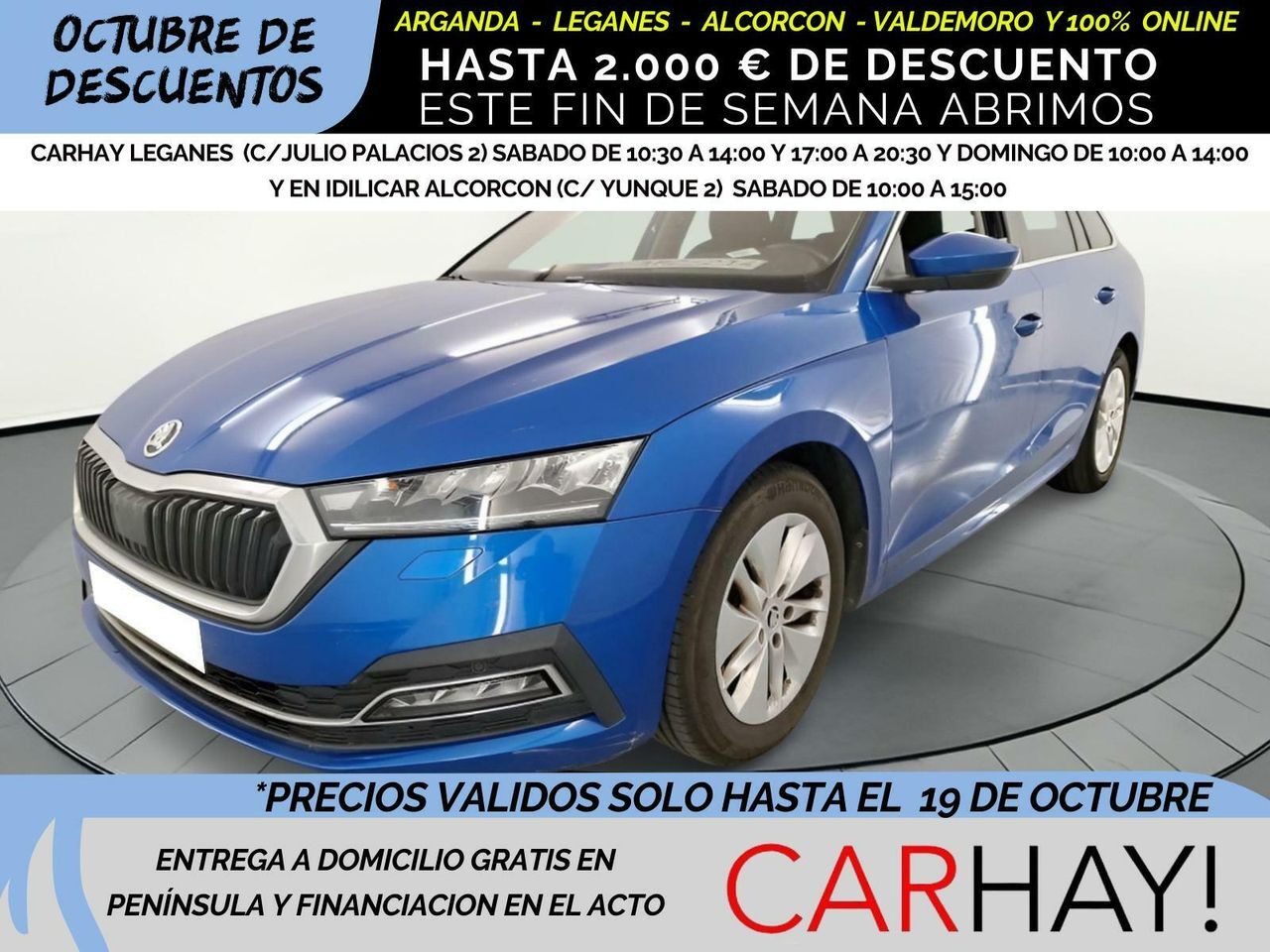 SKODA Octavia (COMBI 1.0 TSI MHEV 81KW DSG AMBITION) en Madrid