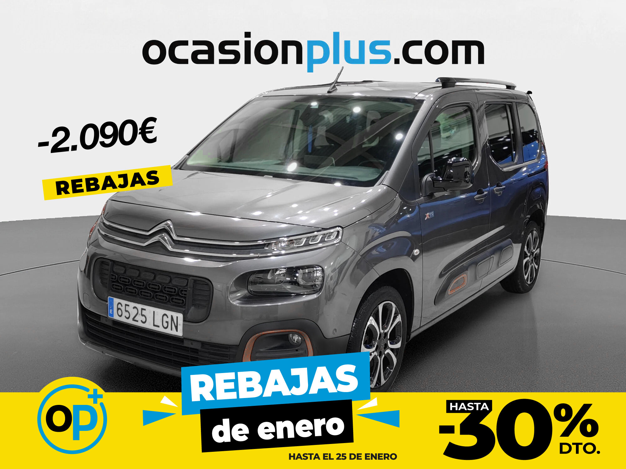 CITROEN Berlingo (BlueHDi 130 S&S Talla M Shine EAT8 96 kW (130 CV)) en Mad