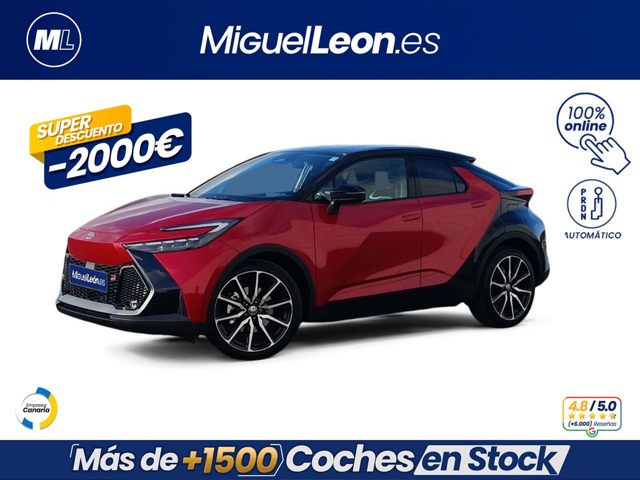 TOYOTA C-HR (2.0 200H GR Sport) en Palmas, Las