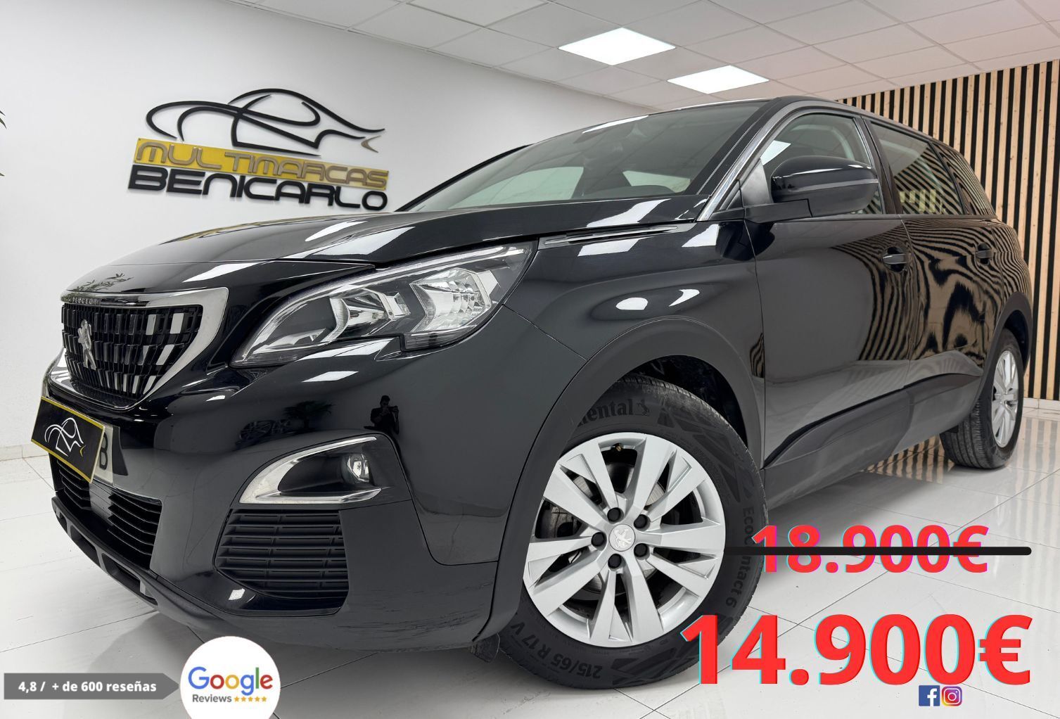 PEUGEOT 5008 (1.5BlueHDi S&S Active 130) en Castellón