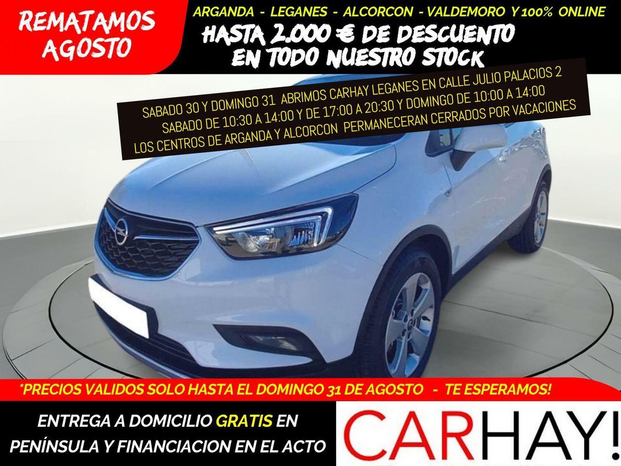 OPEL Mokka (SELECTIVE 1.4 140 CV MT6 E6DT GLP) en Madrid
