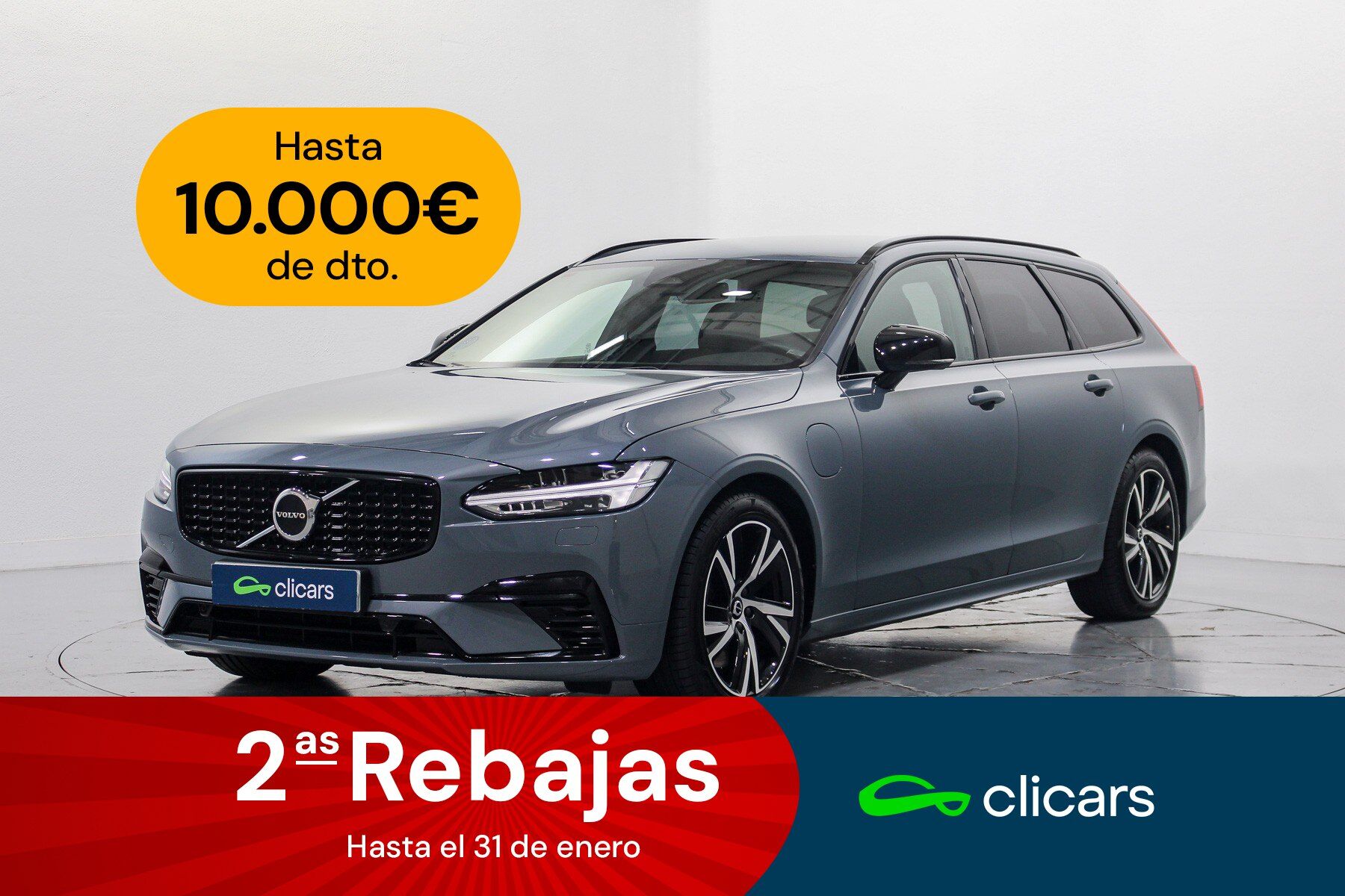 VOLVO V90 (V90 T6 Twin Recharge R-Design AWD) en Madrid