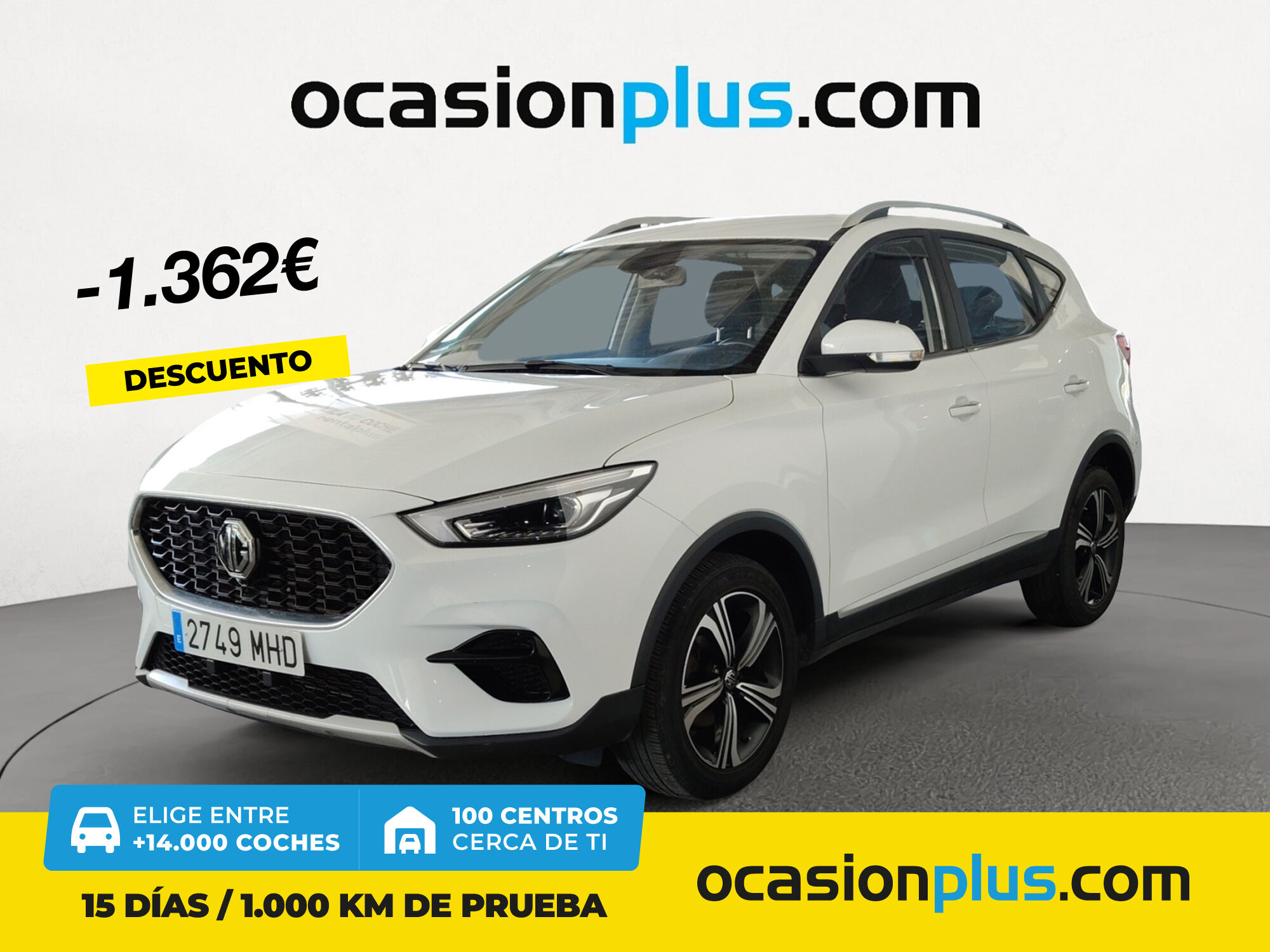 MG ZS (1.5 Comfort 78 kW (106 CV)) en Madrid