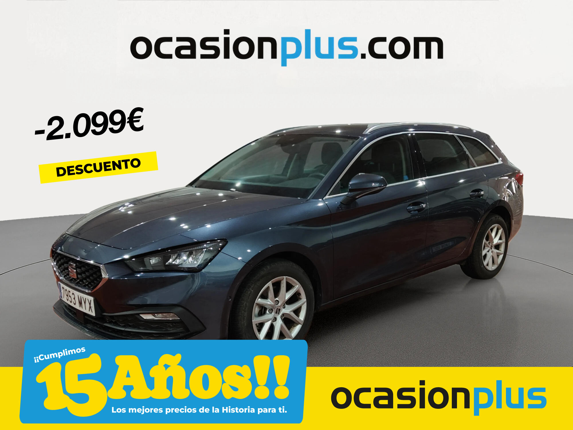 SEAT León (1.5 TSI Style 25 Aniversario 85 kW (116 CV)) en Madrid