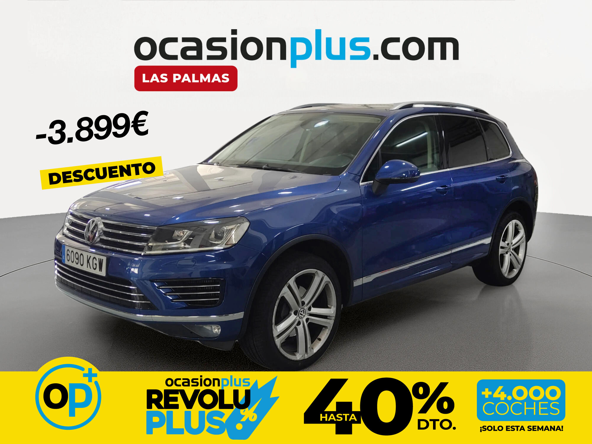 Foto del VOLKSWAGEN Touareg 3.0TDI V6 BMT R-Line 150kW Tiptronic