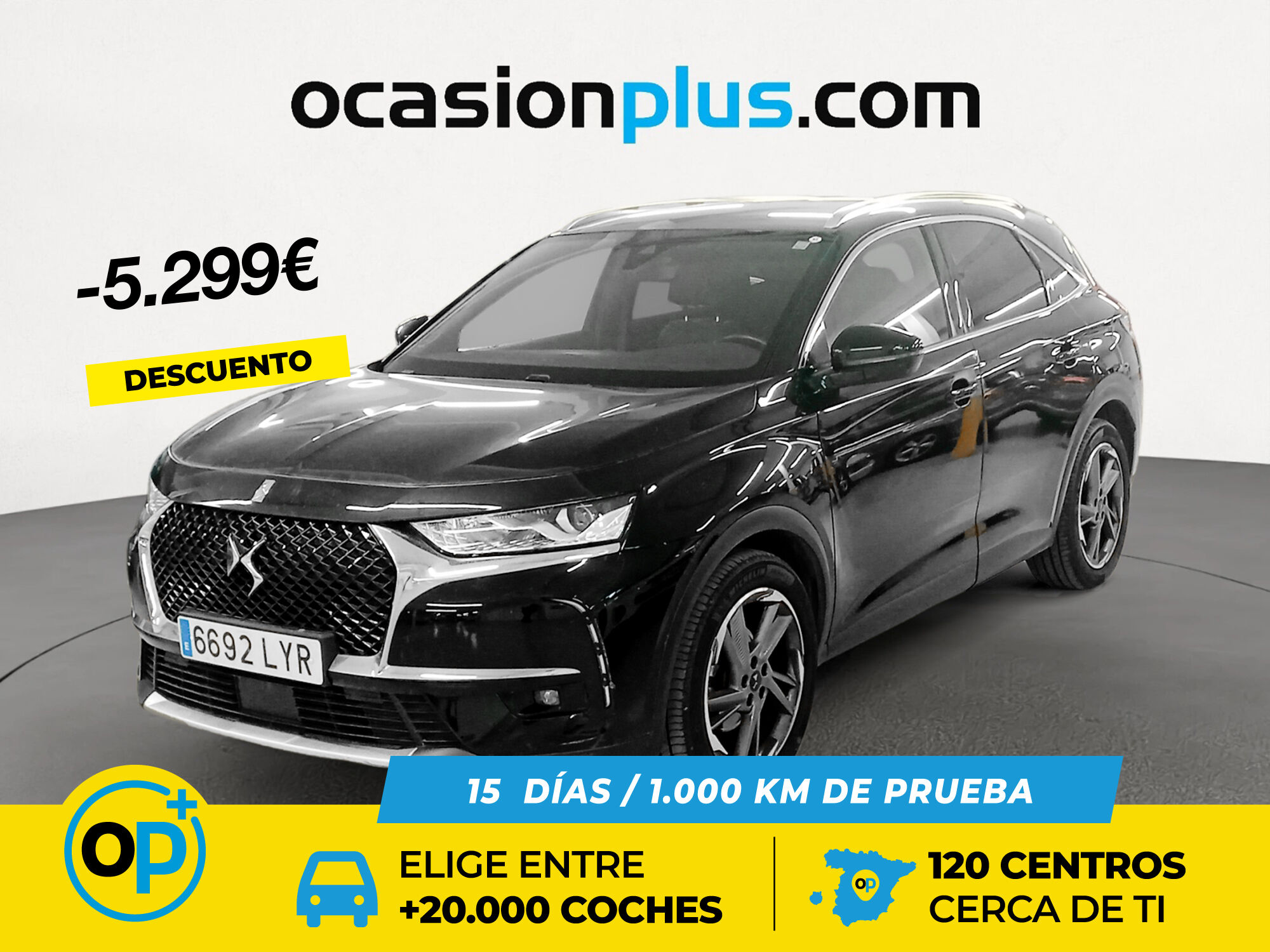 DS DS 7 Crossback (PureTech 180 Bastille+ AT 132 kW (180 CV)) en Madrid