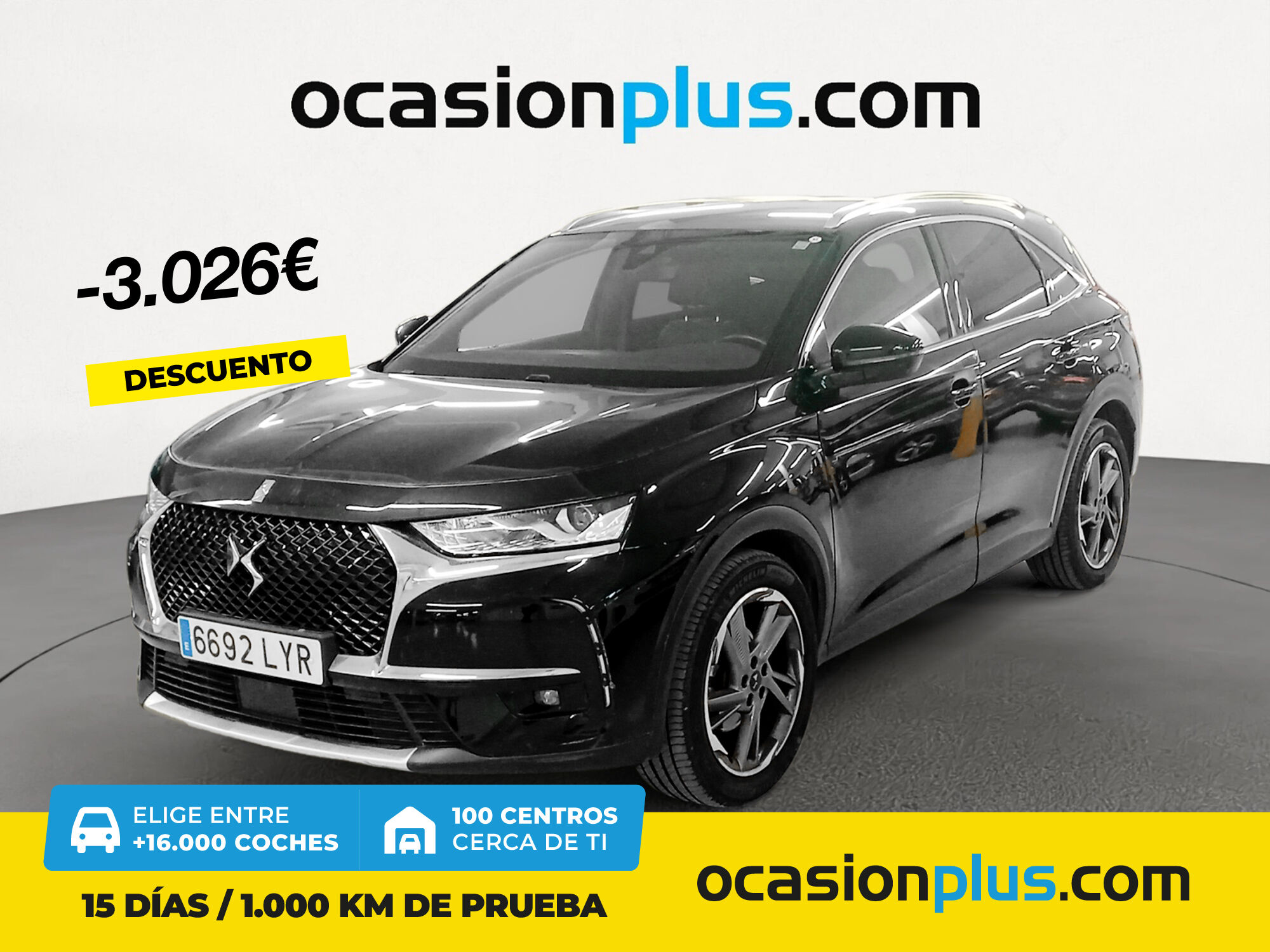 DS DS 7 Crossback (PureTech 180 Bastille+ AT 132 kW (180 CV)) en Madrid
