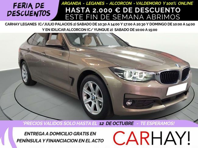 BMW Serie 3 (GT XDRIVE 190CV 2018) en Madrid