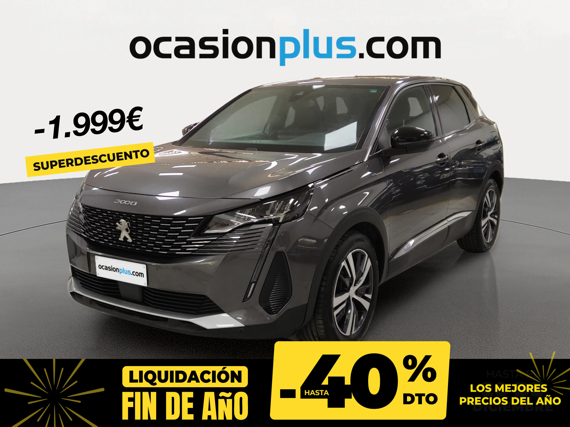 PEUGEOT 3008 (Hybrid 300 Allure Pack e-EAT8 221 kW (300 CV)) en Madrid