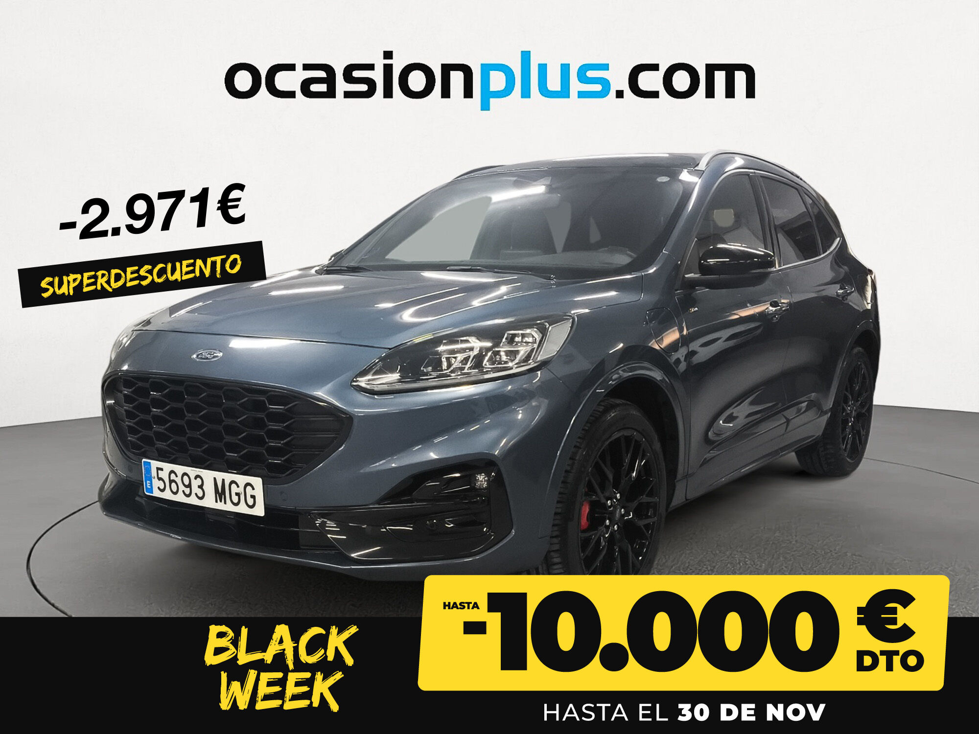 FORD Kuga (2.5 Duratec PHEV ST-Line X Auto 165 kW (225 CV)) en Madrid