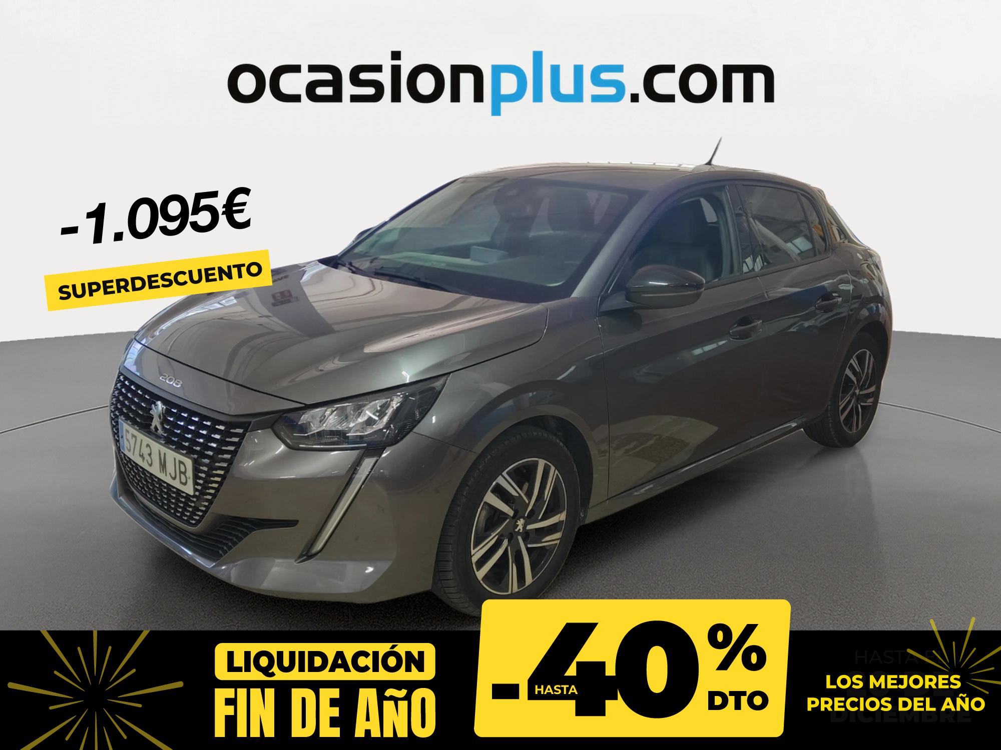 PEUGEOT 208 (PureTech 100 Allure 75 kW (100 CV)) en Madrid