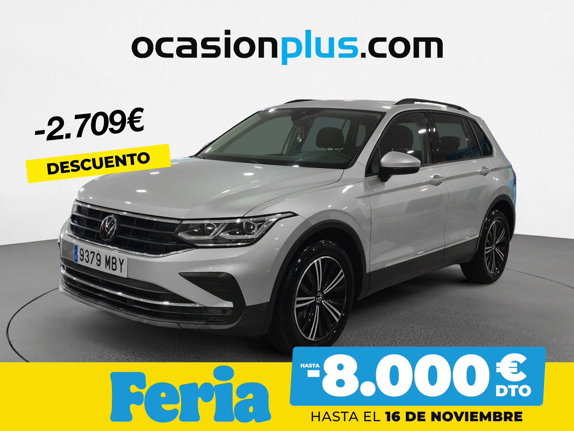 VOLKSWAGEN Tiguan (Life 1.5 TSI 110 kW (150 CV) DSG) en Madrid