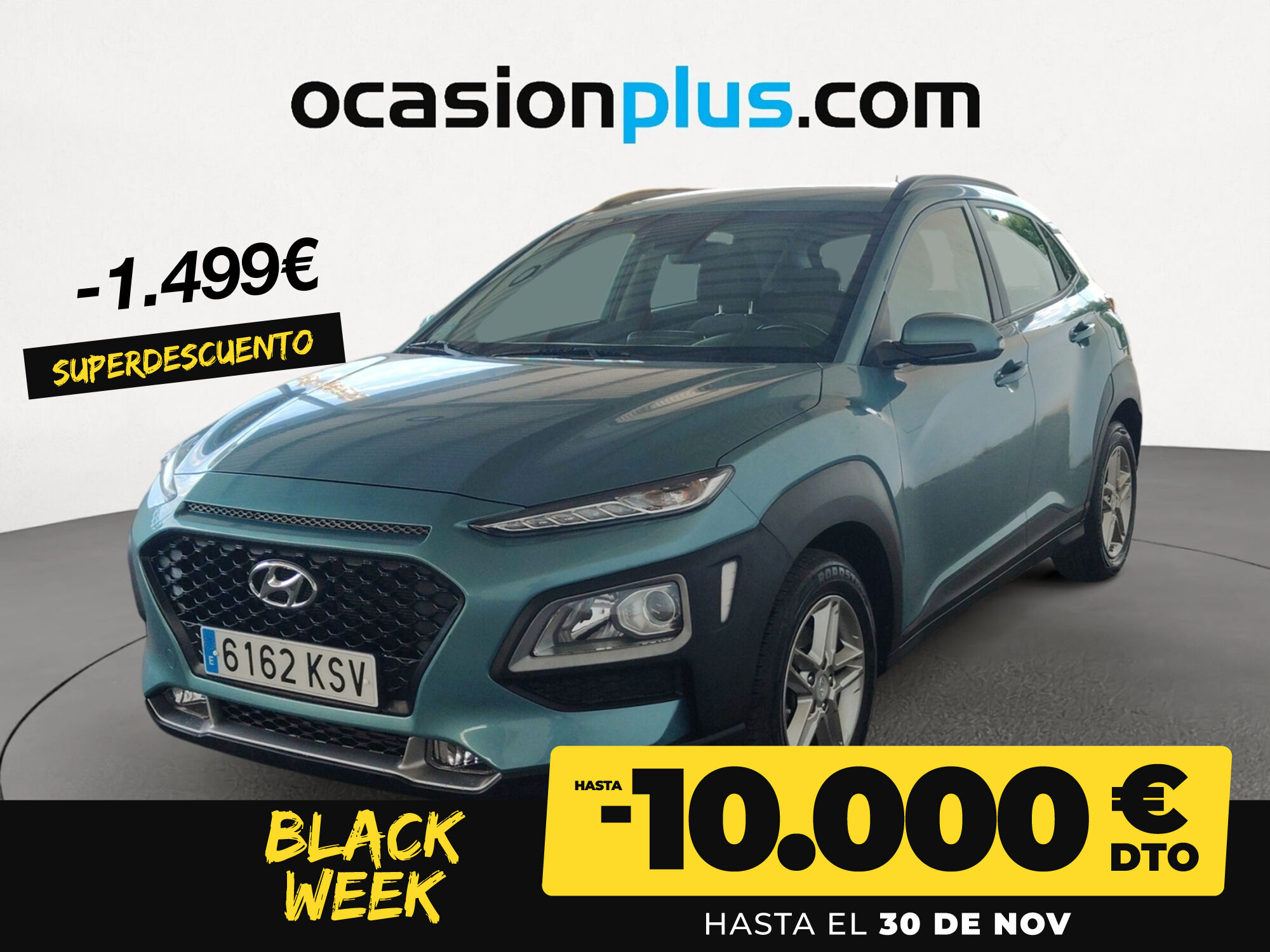 HYUNDAI Kona (1.0 TGDI Klass 4x2 88 kW (120 CV)) en Madrid