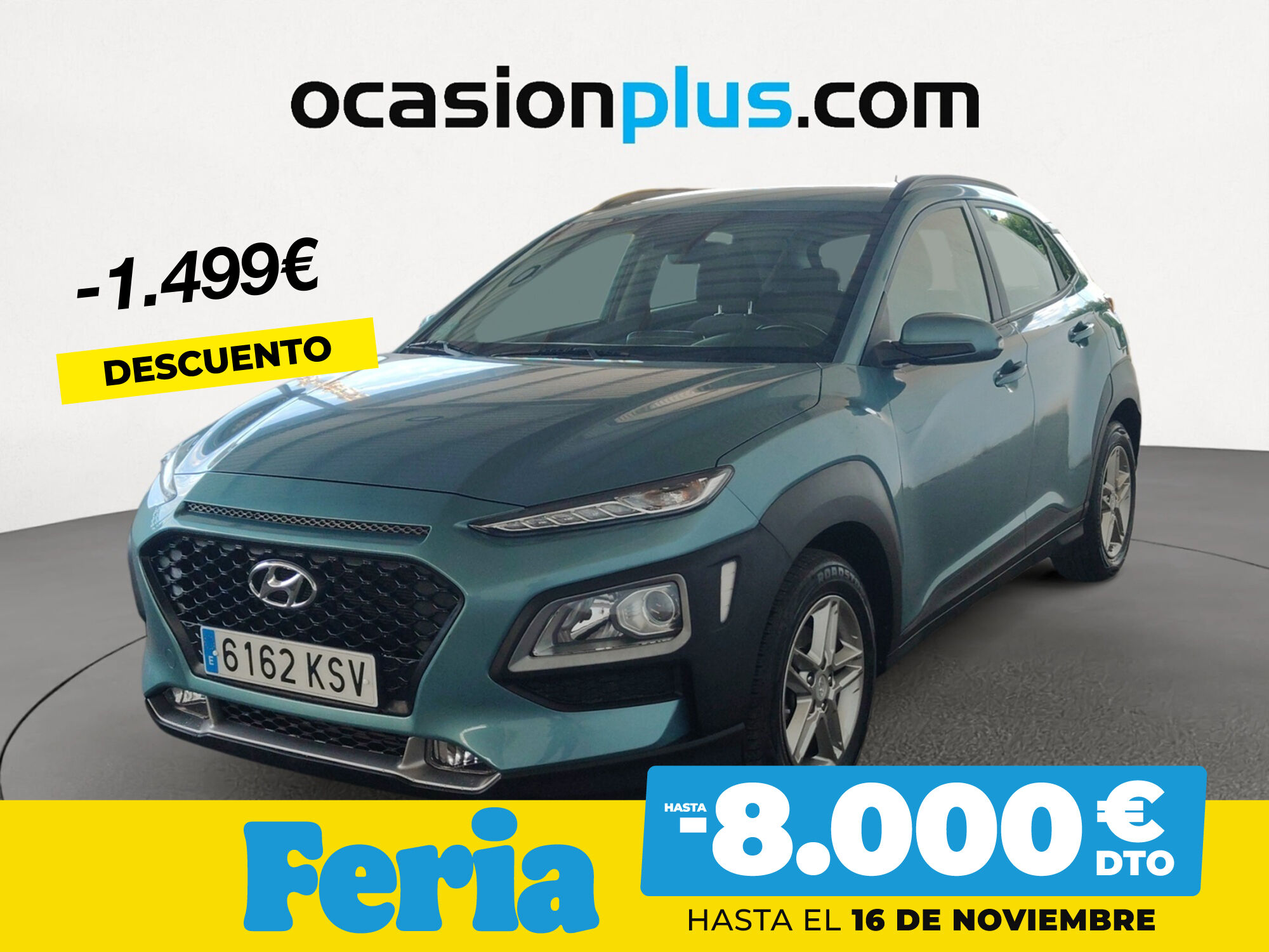 HYUNDAI Kona (1.0 TGDI Klass 4x2 88 kW (120 CV)) en Madrid