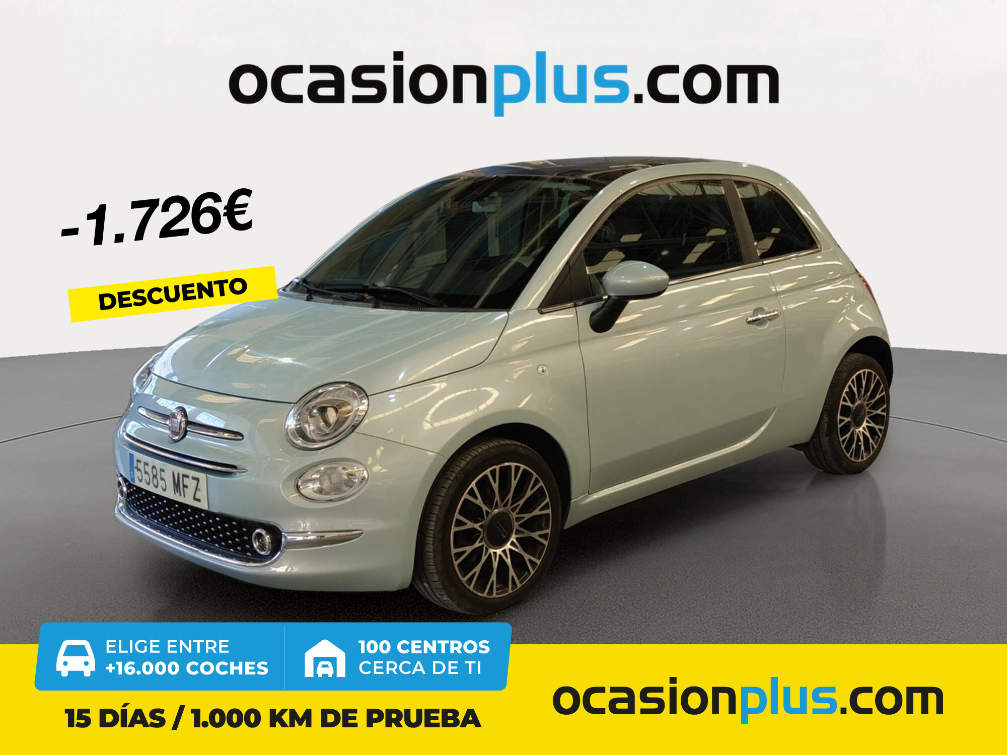 FIAT 500 (1.0 Hybrid Dolcevita 51 kW (70 CV)) en Madrid