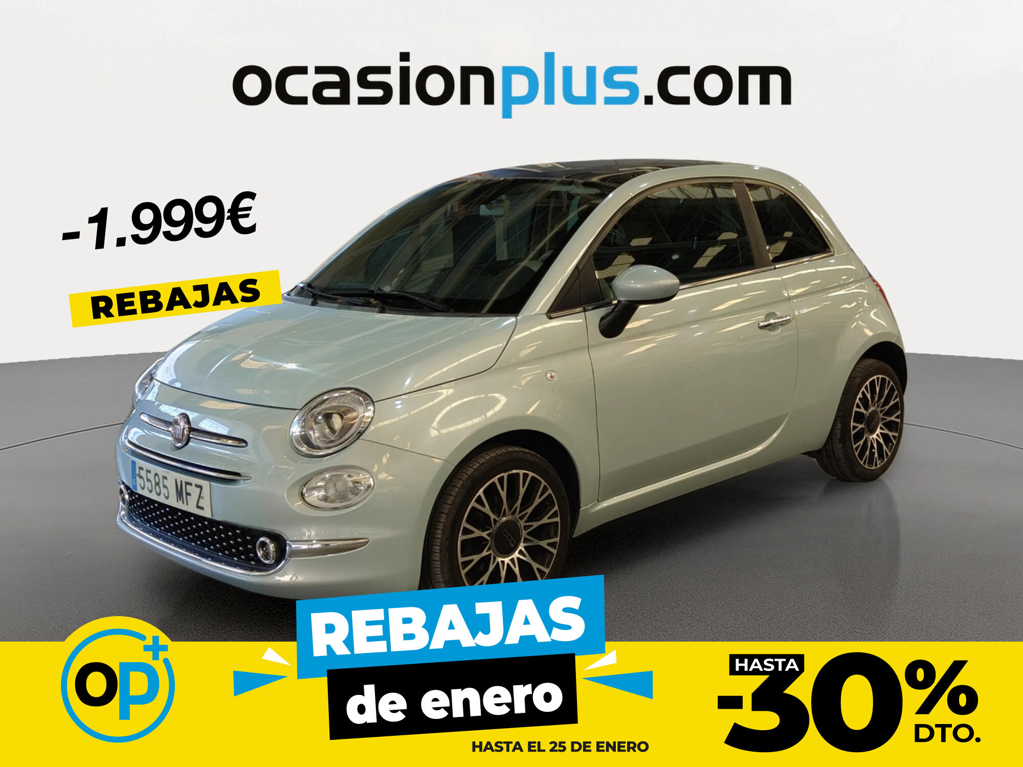 FIAT 500 (1.0 Hybrid Dolcevita 51 kW (70 CV)) en Madrid