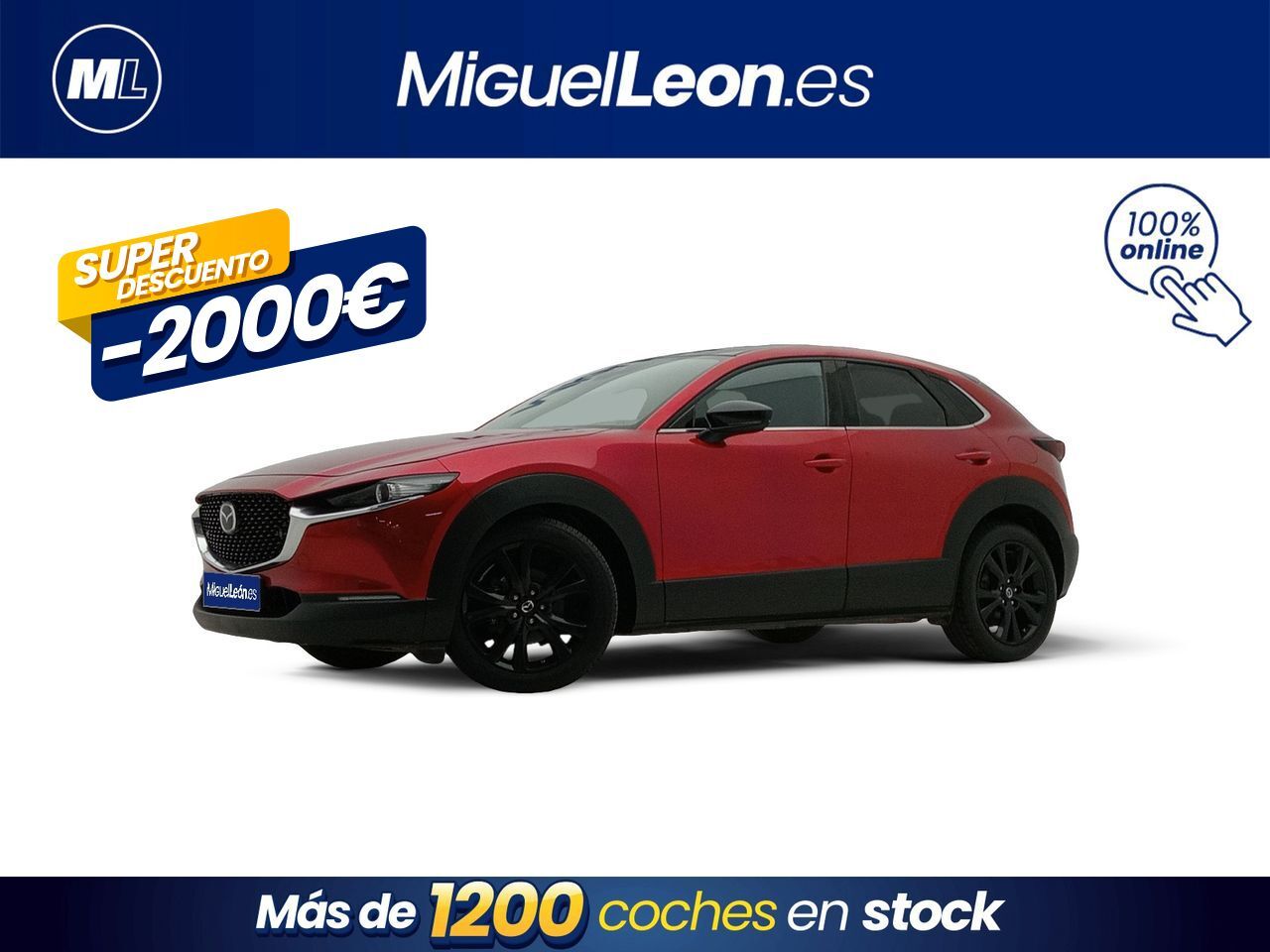 MAZDA CX-30 (e-SKYACTIV-G 2.0 110 kW 2WD Homura) en Palmas, Las