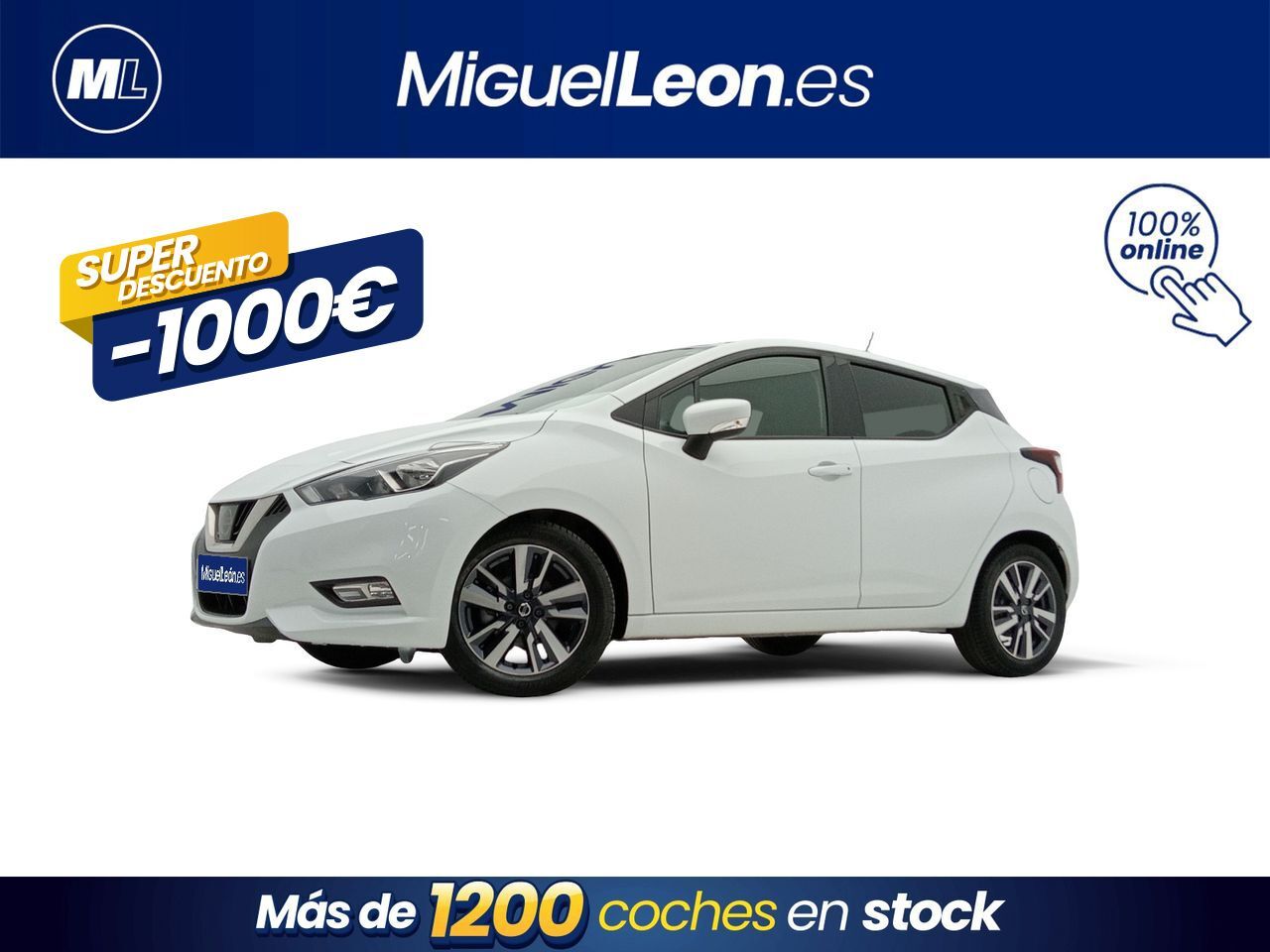 NISSAN Micra (IG-T 66 kW (90 CV) S&S Acenta) en Palmas, Las