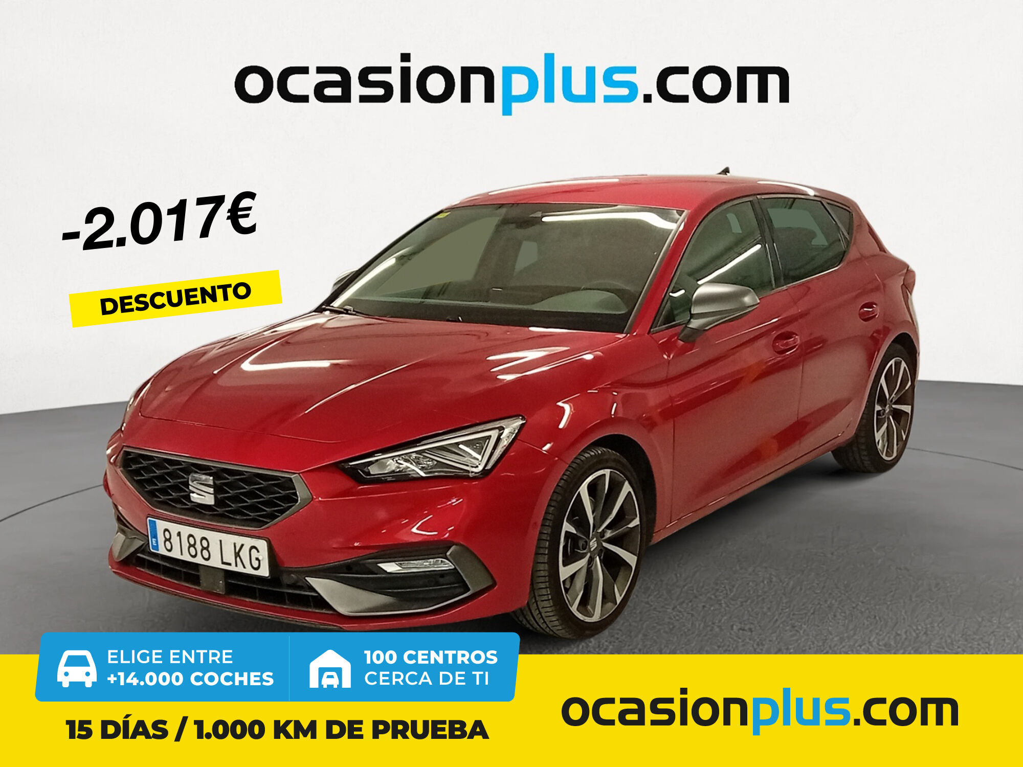 SEAT León (1.5 eTSI S&S FR DSG 110 kW (150 CV)) en Madrid