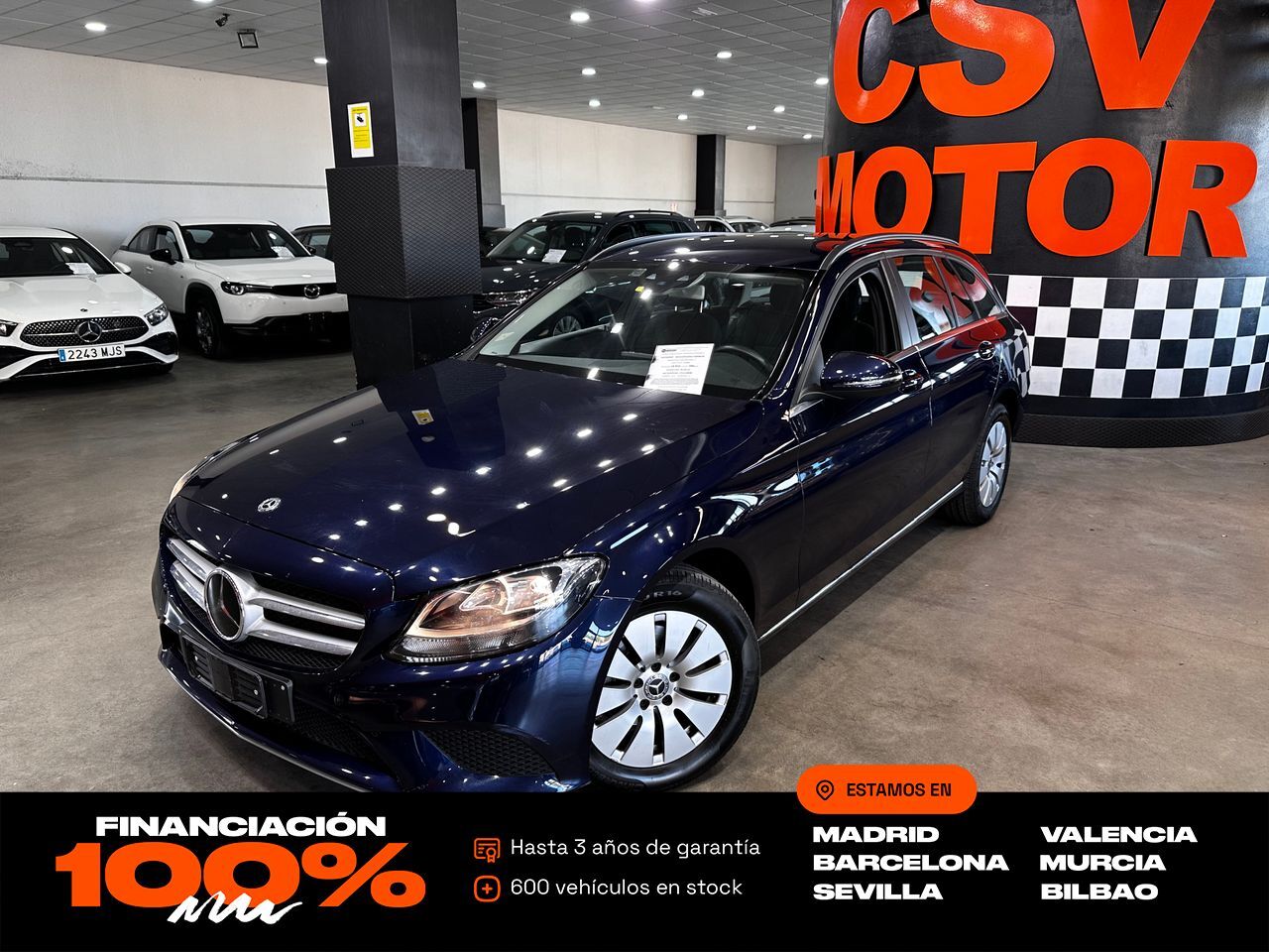 MERCEDES Clase C (C 180 CDI Estate) en Madrid