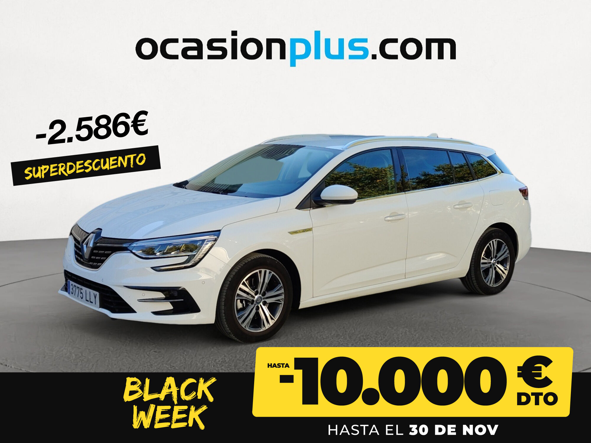 RENAULT Mégane (Sport Tourer Zen E-TECH 118 kW (160 CV)) en Madrid