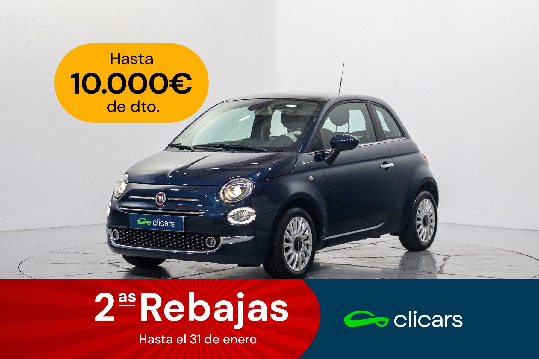 FIAT 500 (500 1.0 Hybrid Dolcevita 52kW) en Madrid
