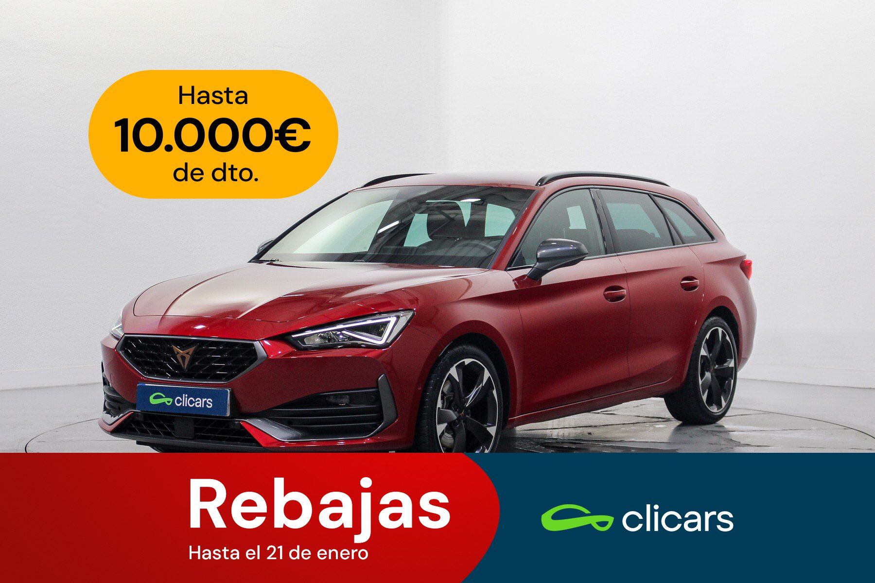 CUPRA León (León Sportstourer 2.0 TSI DSG 140KW) en Madrid