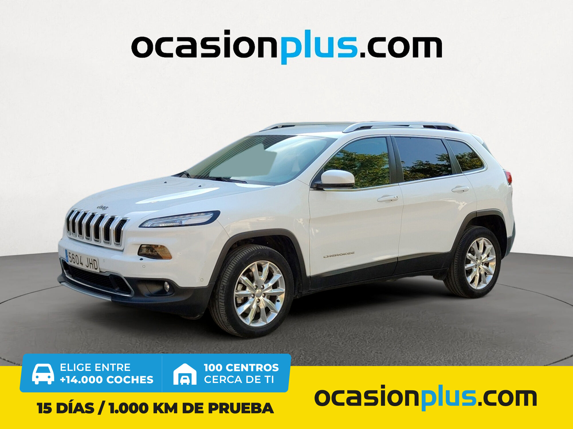 JEEP Cherokee (2.2 CRD Limited 4x4 Auto Act. D.I 147 kW (200 CV)) en Madrid