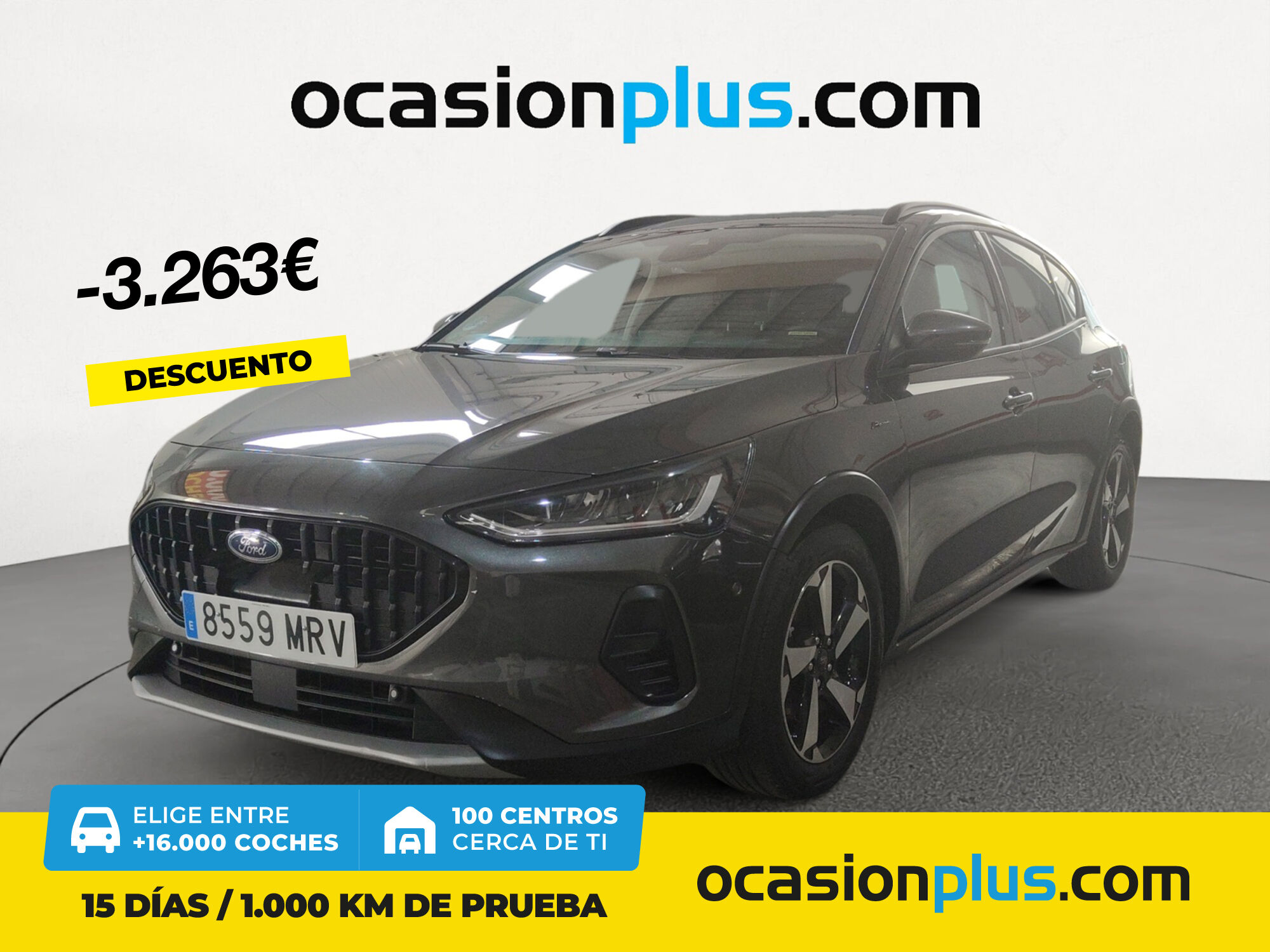 FORD Focus (1.0 Ecoboost MHEV Active Auto 114 kW (155 CV)) en Madrid