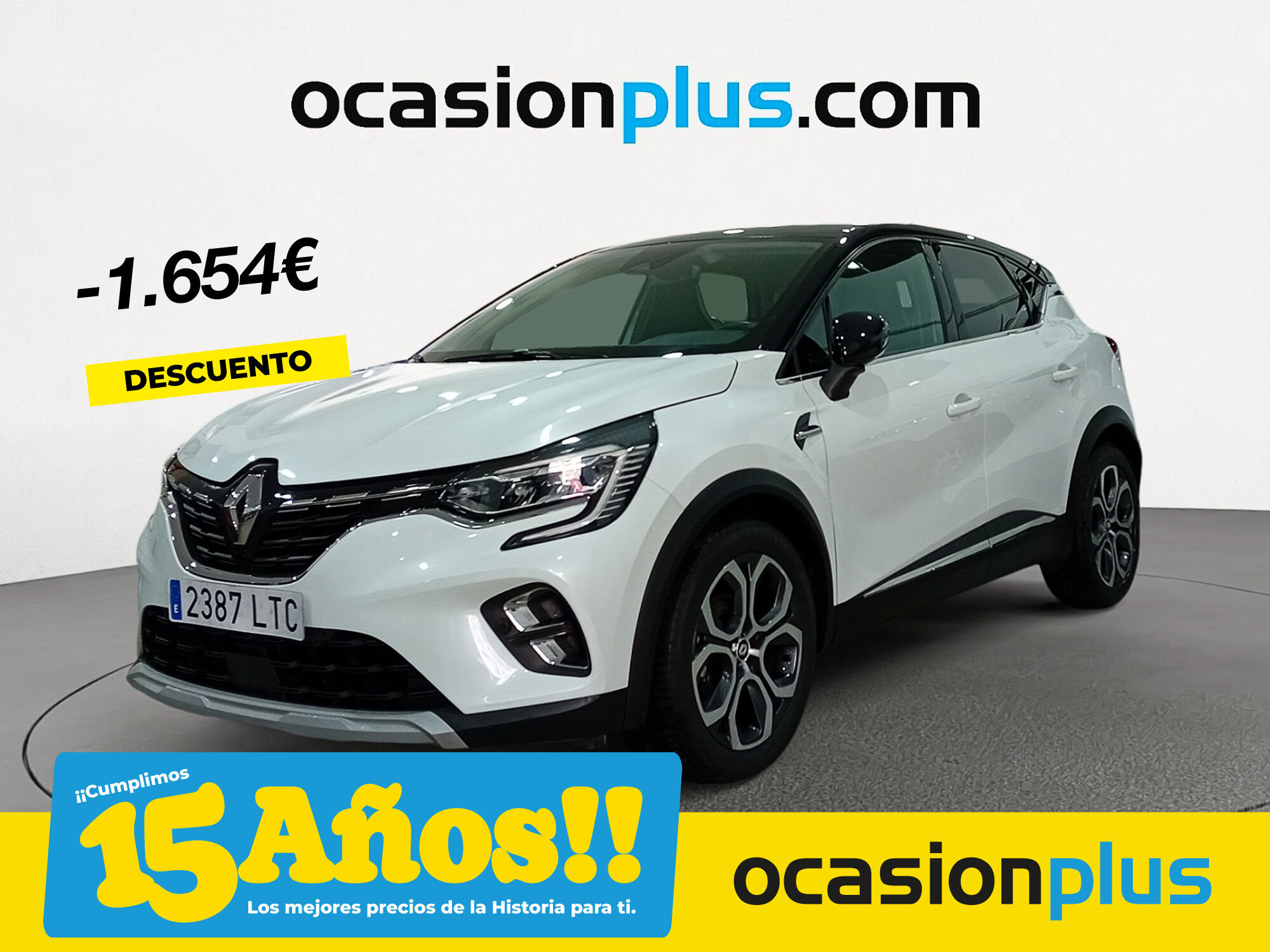 RENAULT Captur (TCe 140 Micro Híbrido Fast Track 103 kW (140 CV)) en Madrid