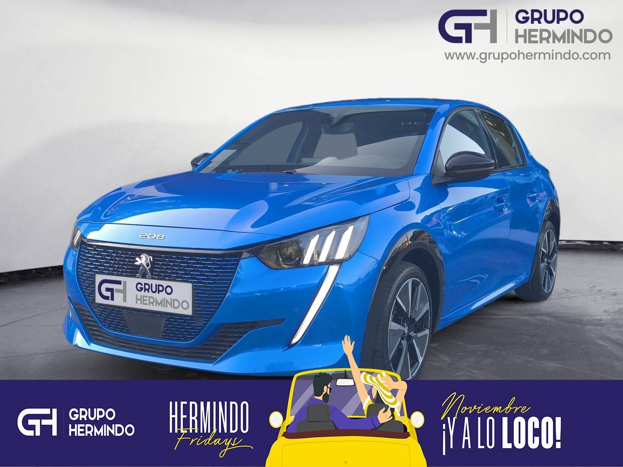 PEUGEOT 208 (GT LINE ELECTRICO 136 CV) en Pontevedra