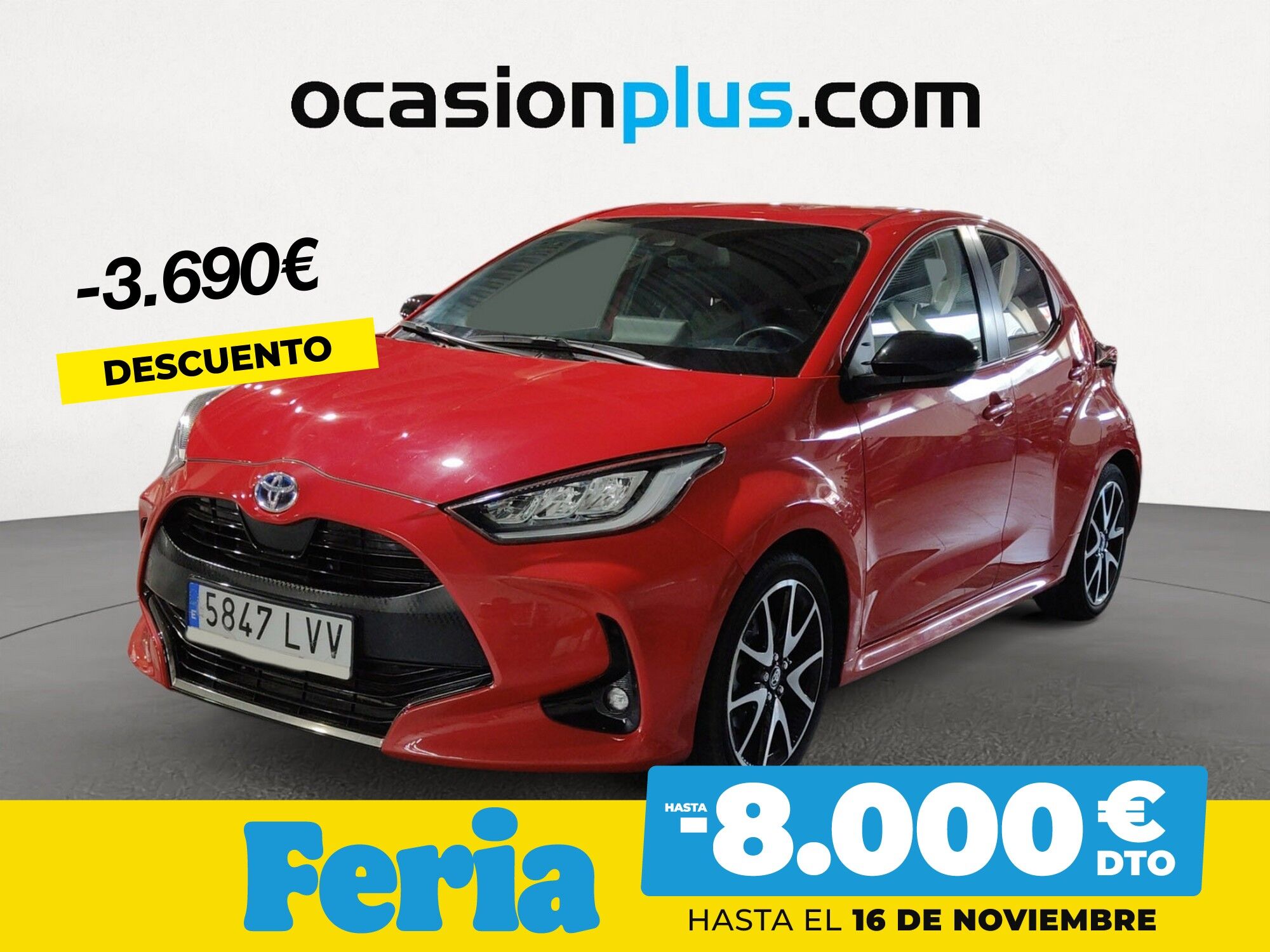 TOYOTA Yaris (120H Style 85 kW (116 CV)) en Madrid